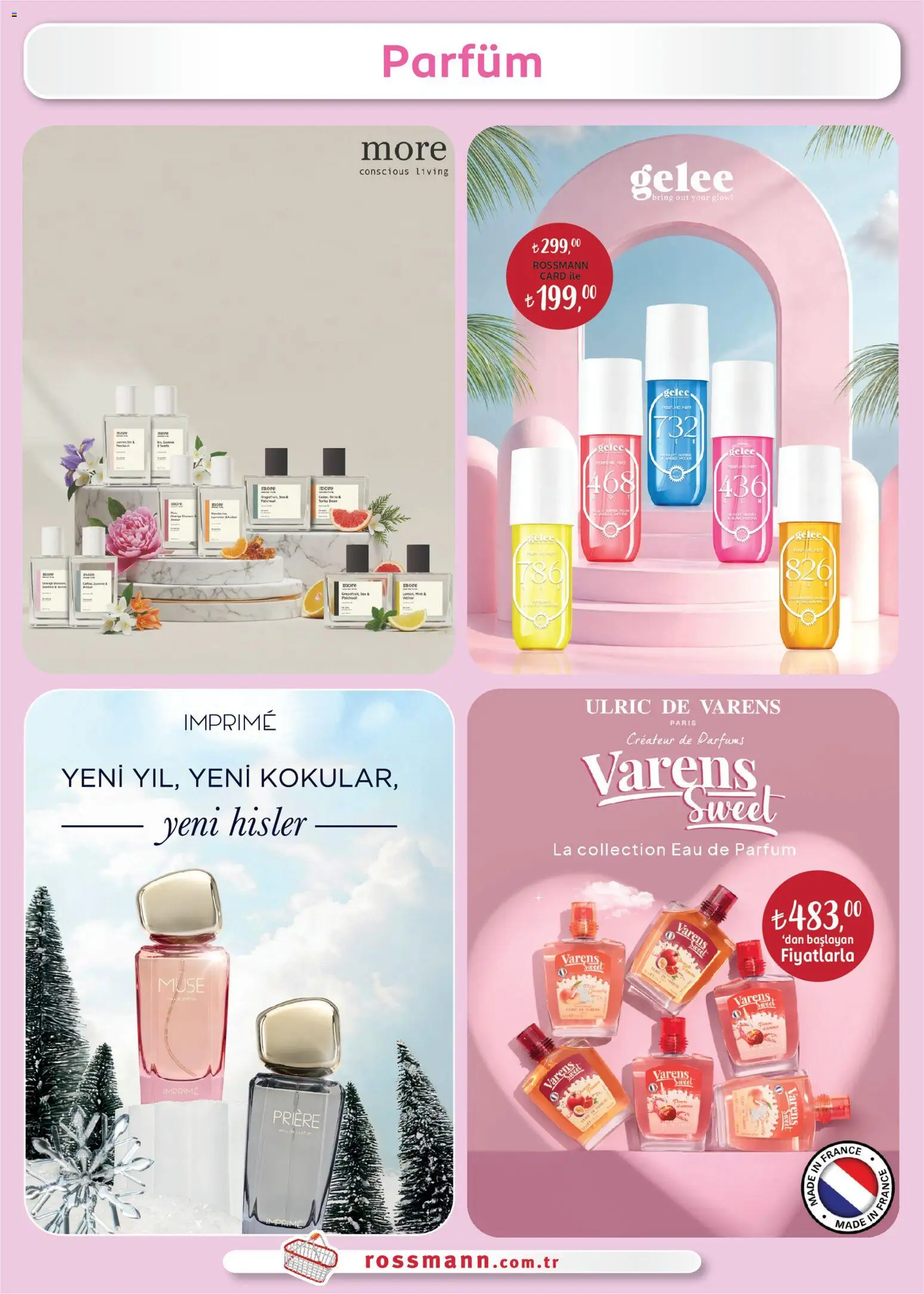 Rossmann Ocak Kişisel Bakım Kataloğu - 02.01.2026 tarihinden itibaren geçerlidir | Sayfa: 21 | Ürünler: Parfüm