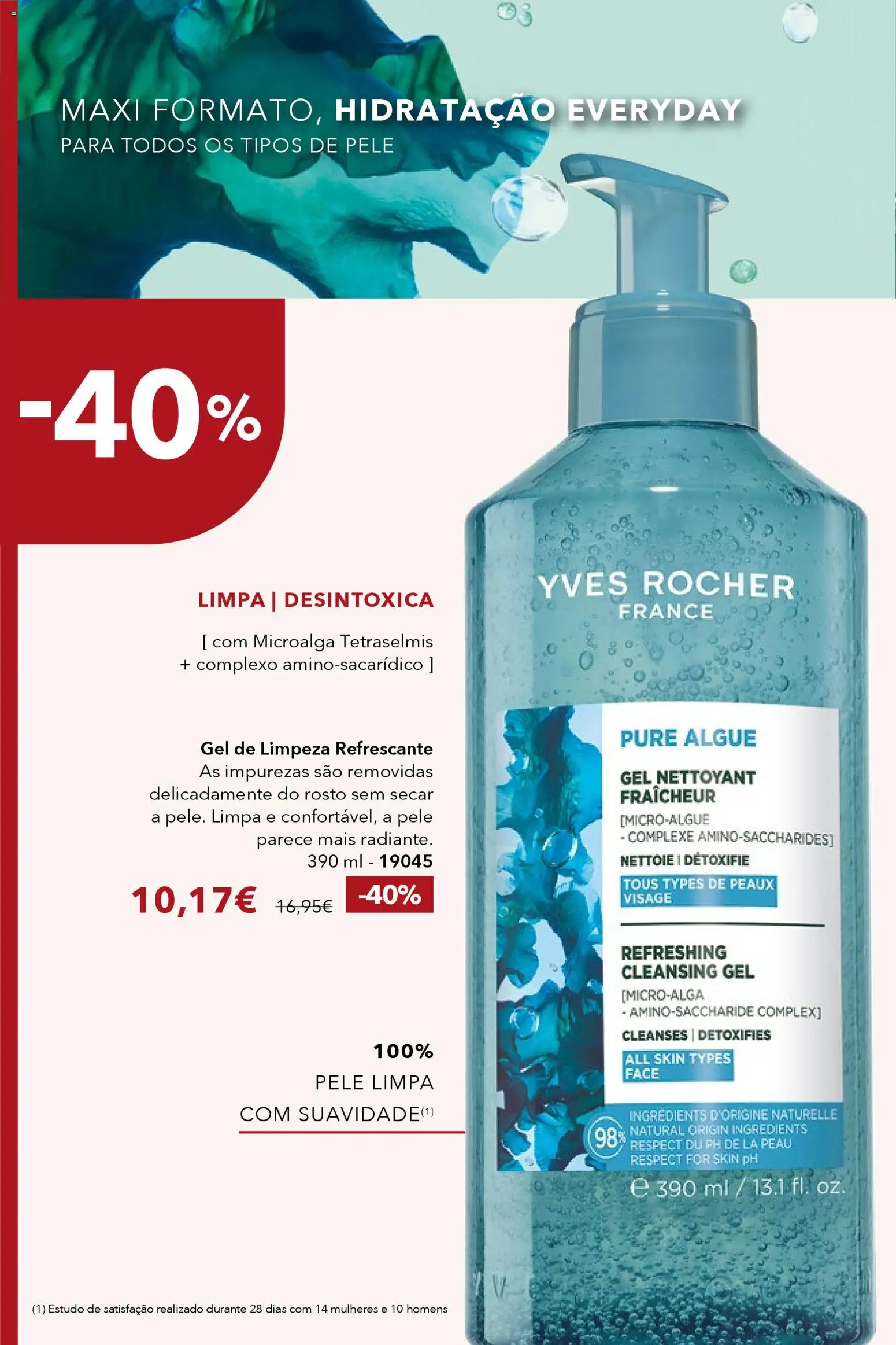 Yves Rocher catálogo 1 │ válido de 31.12.2025 | Página: 42 | Produtos: Gel de limpeza