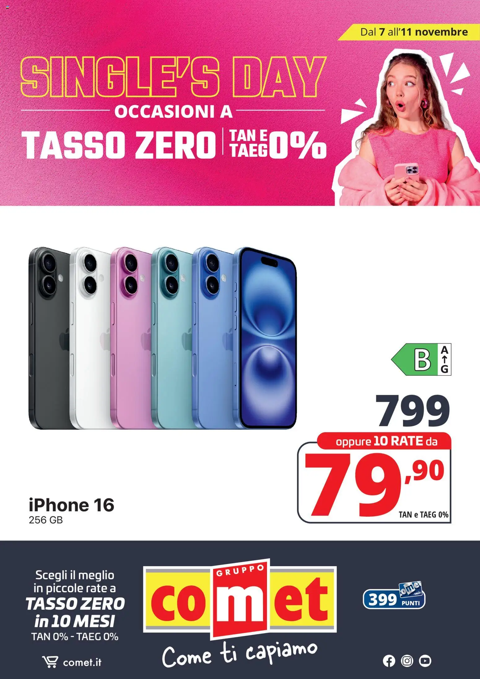 Volantino Comet del 07.11.2025 | Pagina: 2 | Prodotti: Iphone
