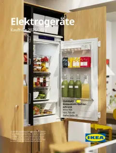 Ikea Elektrogeräte ab 30.09.2025 gültig