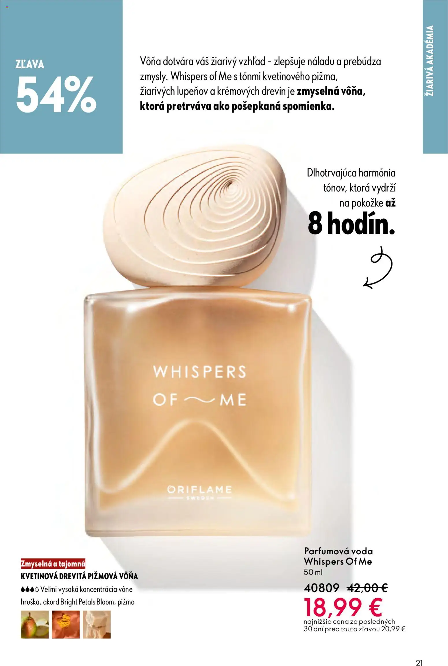 Nové Oriflame akcie – leták je platný od 24.12.2025 | Strana: 21 | Produkty: Voda