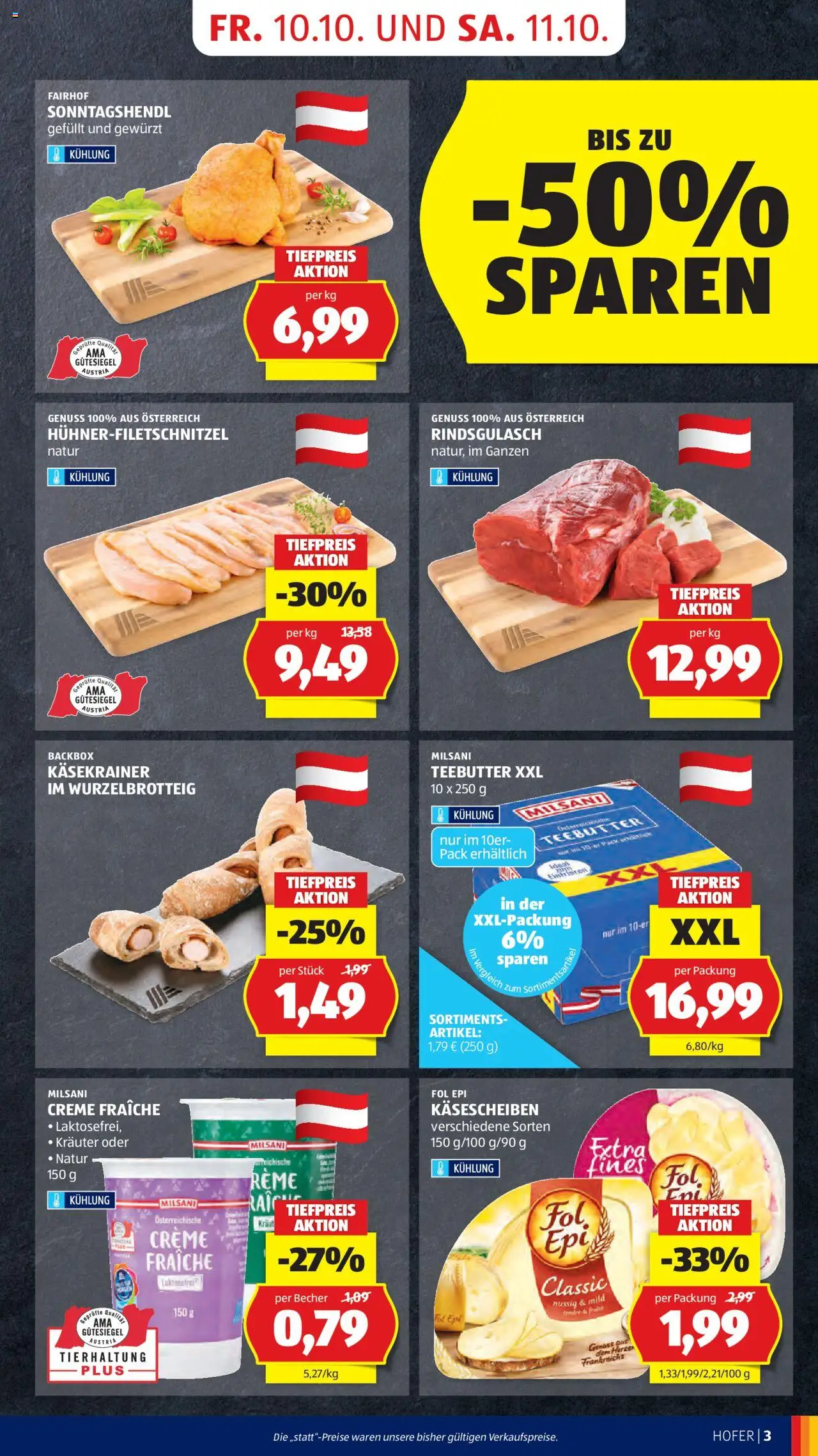 Hofer Flugblatt gültig ab 10.10.2025 | Seite: 5 | Produkte: Kraut, Creme