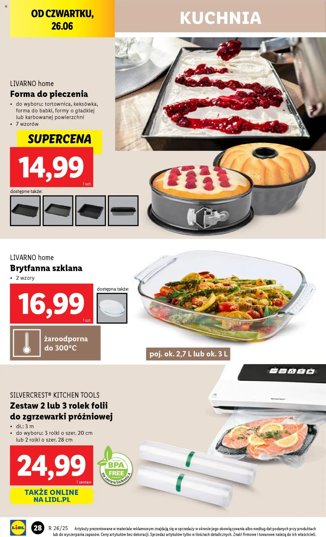 Lidl Katalog od 23.06.2025 | Strona: 30 | Produkty: Rolki