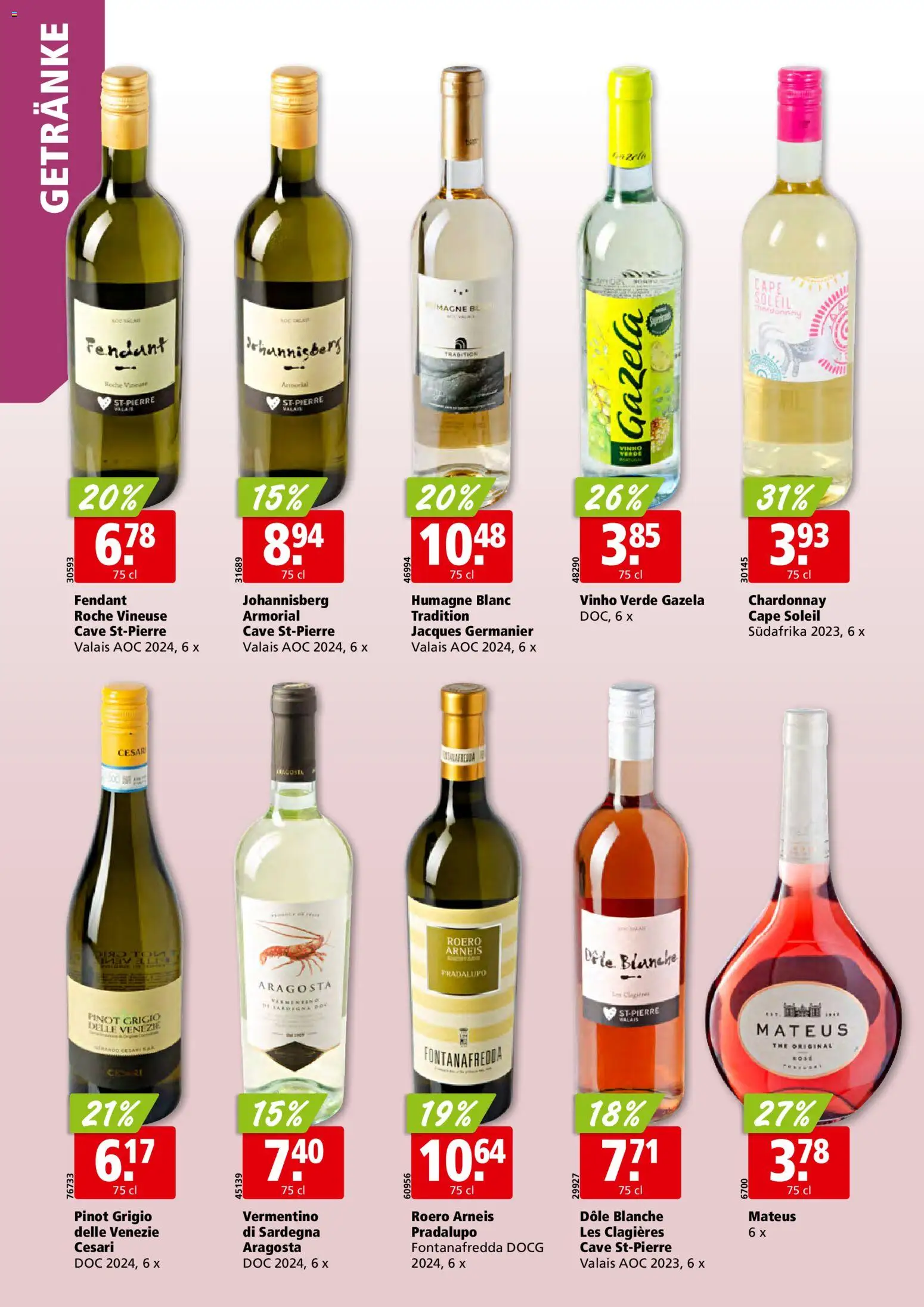 Aligro aktionen Schlieren, Gossau SG, Frauenfeld, Rapperswil-Jona, Sargans, Bern – gültig ab 04.05.2026 | Seite: 24