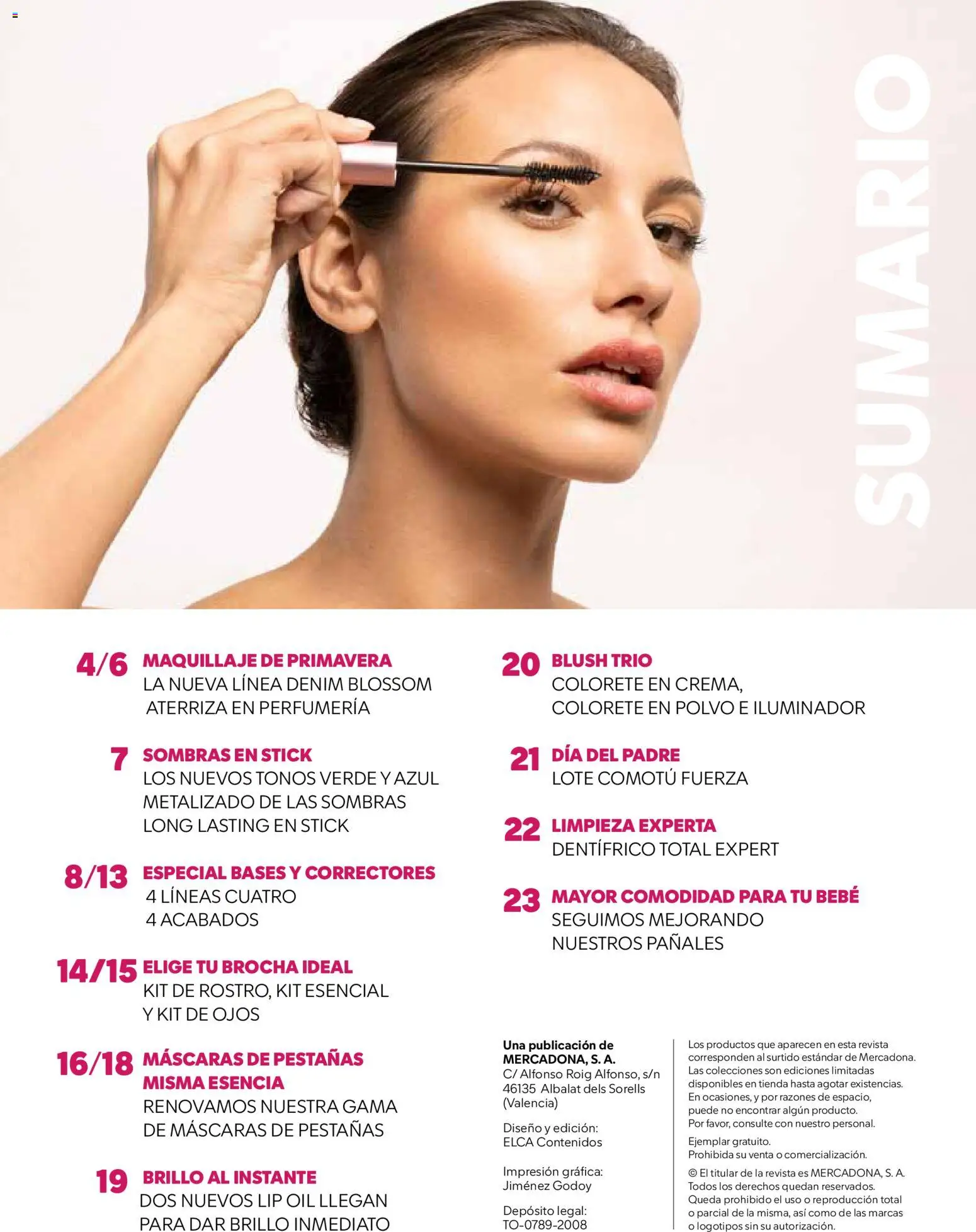 Catálogo Mercadona - febrero-marzo 2026 │ válido desde el 01.02.2026 | Página: 3 | Productos: Maquillaje, Iluminador, Colorete, Brocha