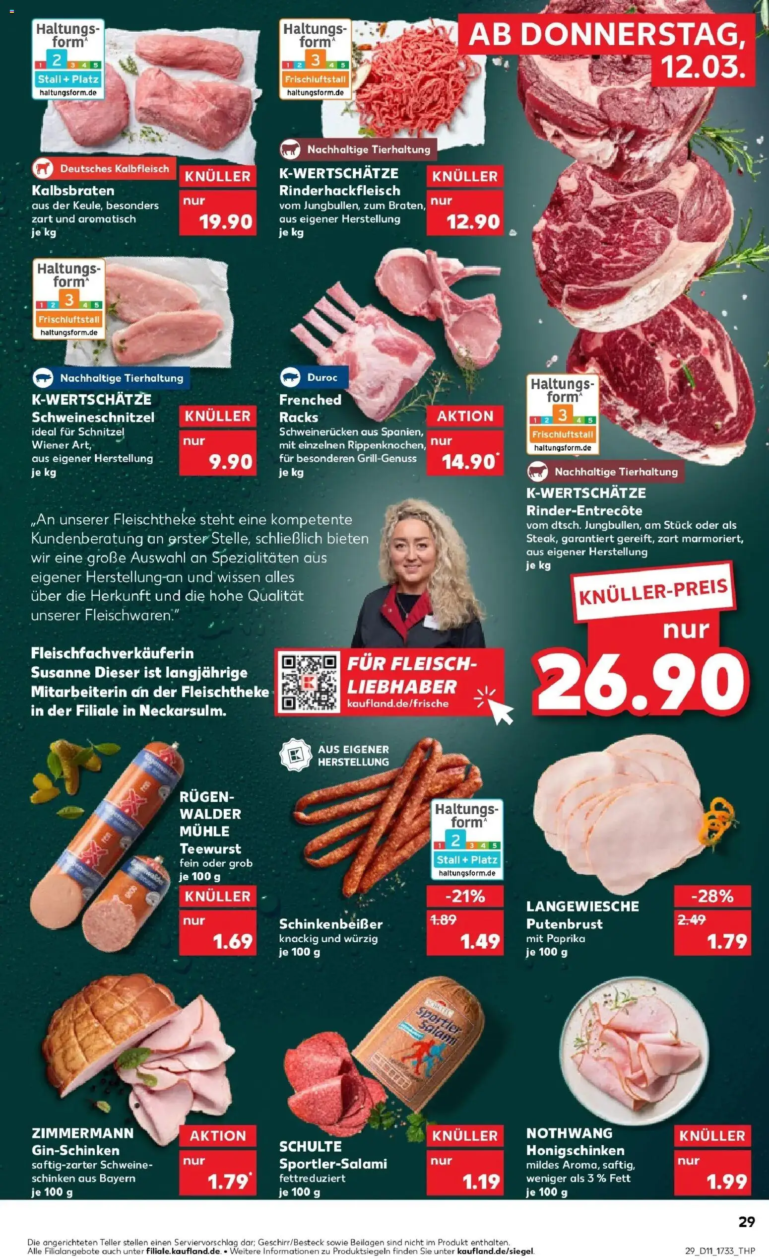 Kaufland Prospekt Mainz	 – gültig ab 09.03.2026 | Seite: 41 | Produkte: Mühle, Schweinerucken, Salami, Schinken