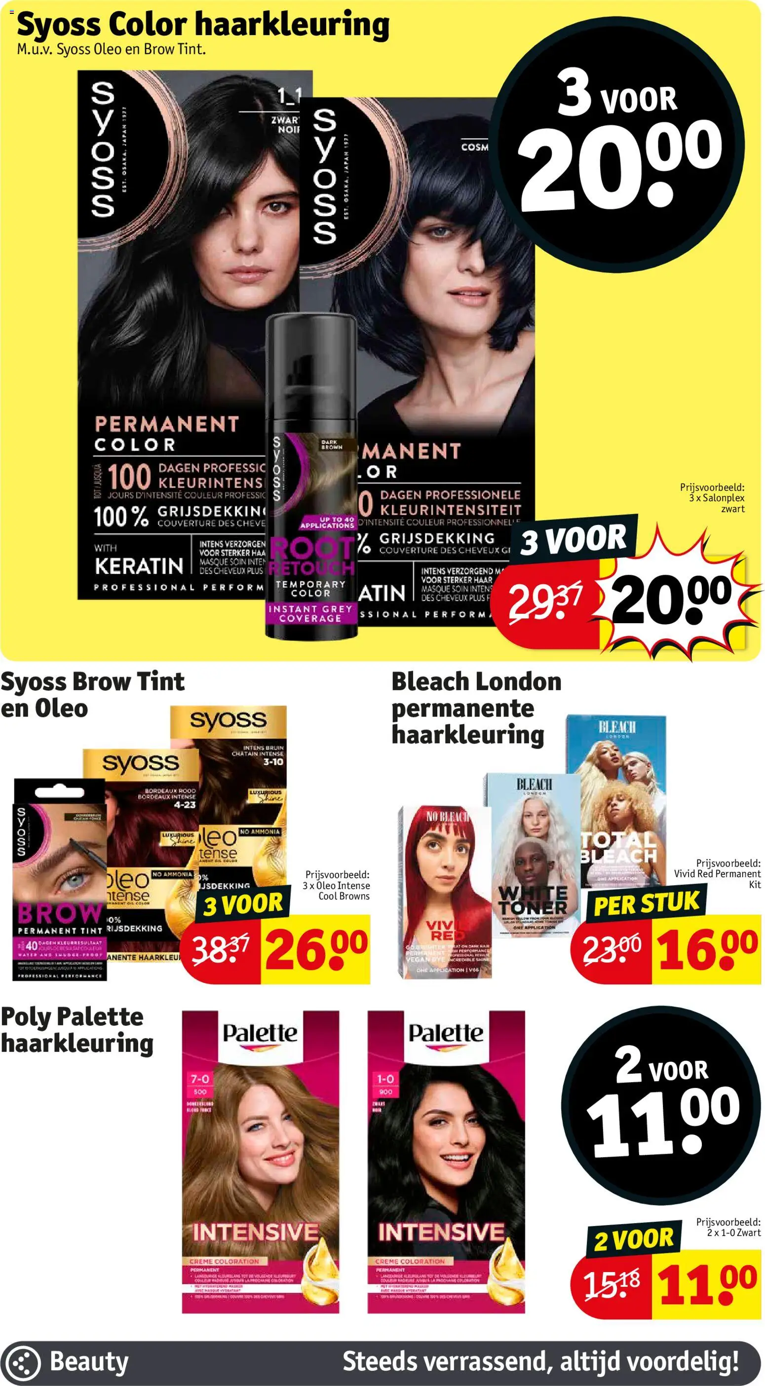 {H1} | Pagina: 25 | Producten: Haarkleur, Crème