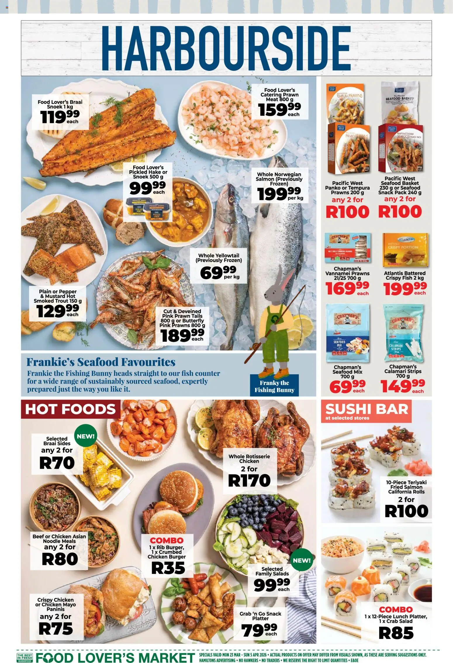 New Food Lover's Market catalogue – valid from 23.03.2026 | Page: 10 | Products: Chicken, Mustard, Salad, Pepper