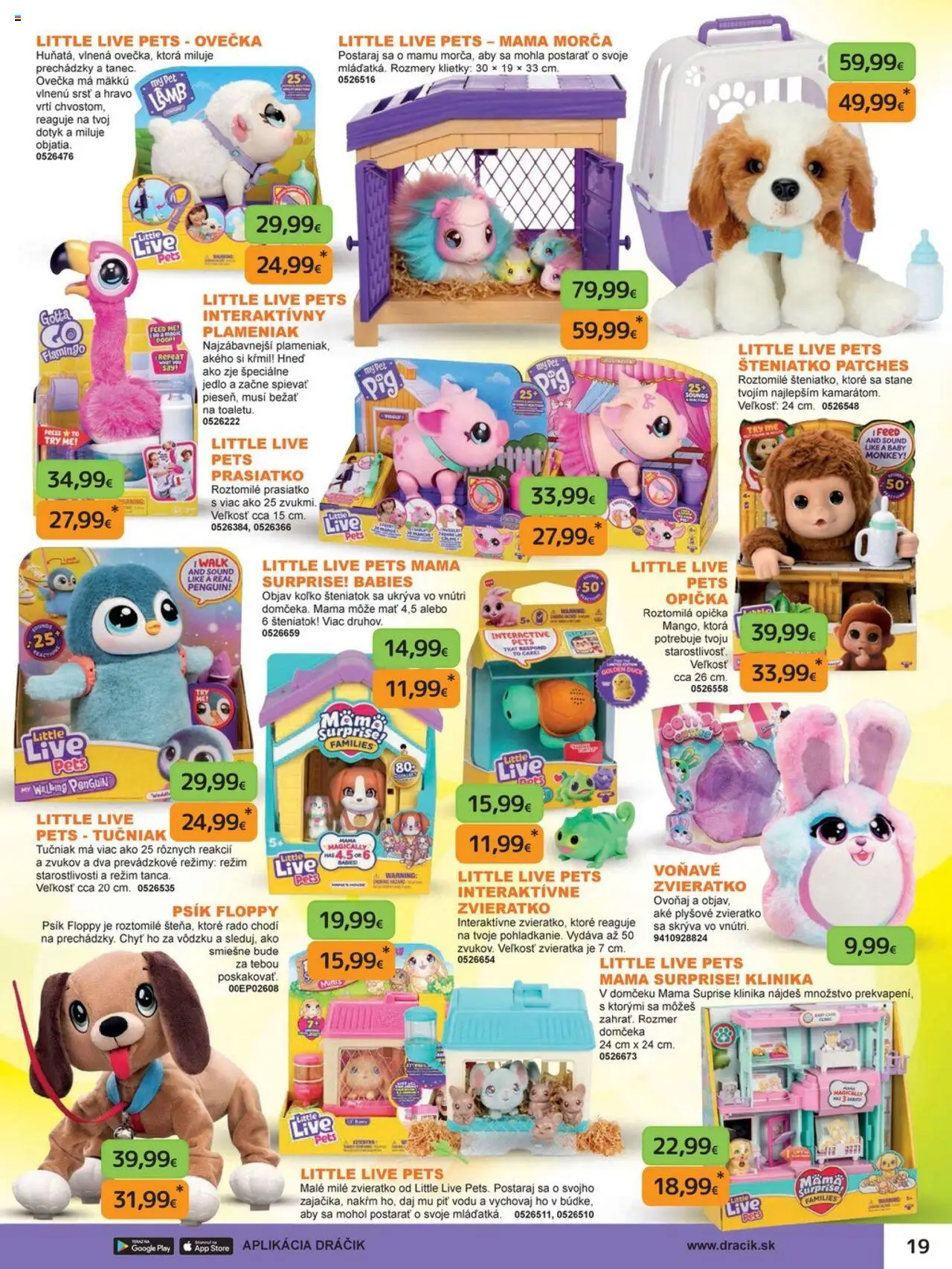 Nové Dráčik akcie – leták je platný od 03.10.2025 | Strana: 19