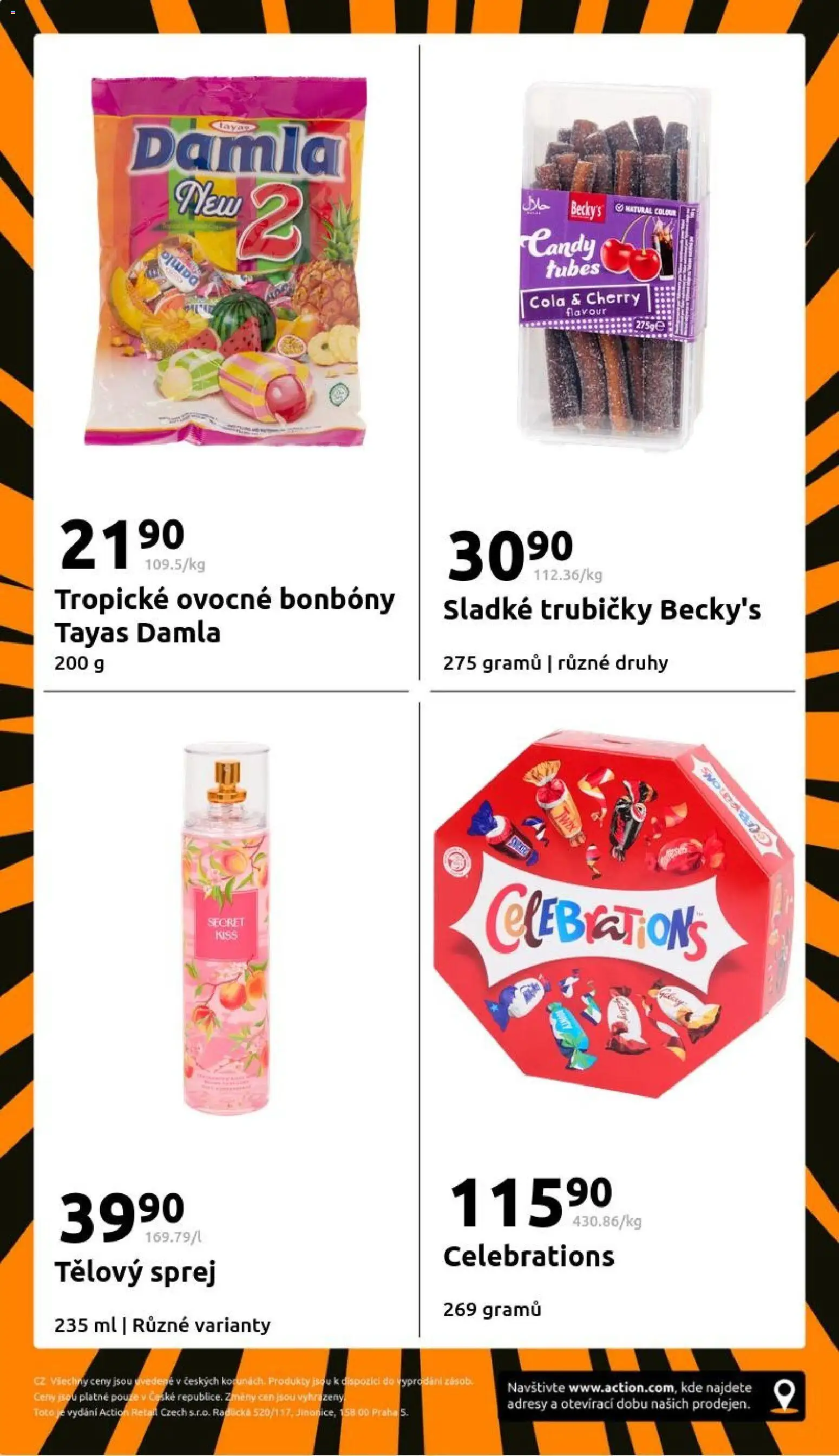 Action leták od 26.11.2025 | Strana: 28 | Produkty: Bonbóny, Cola