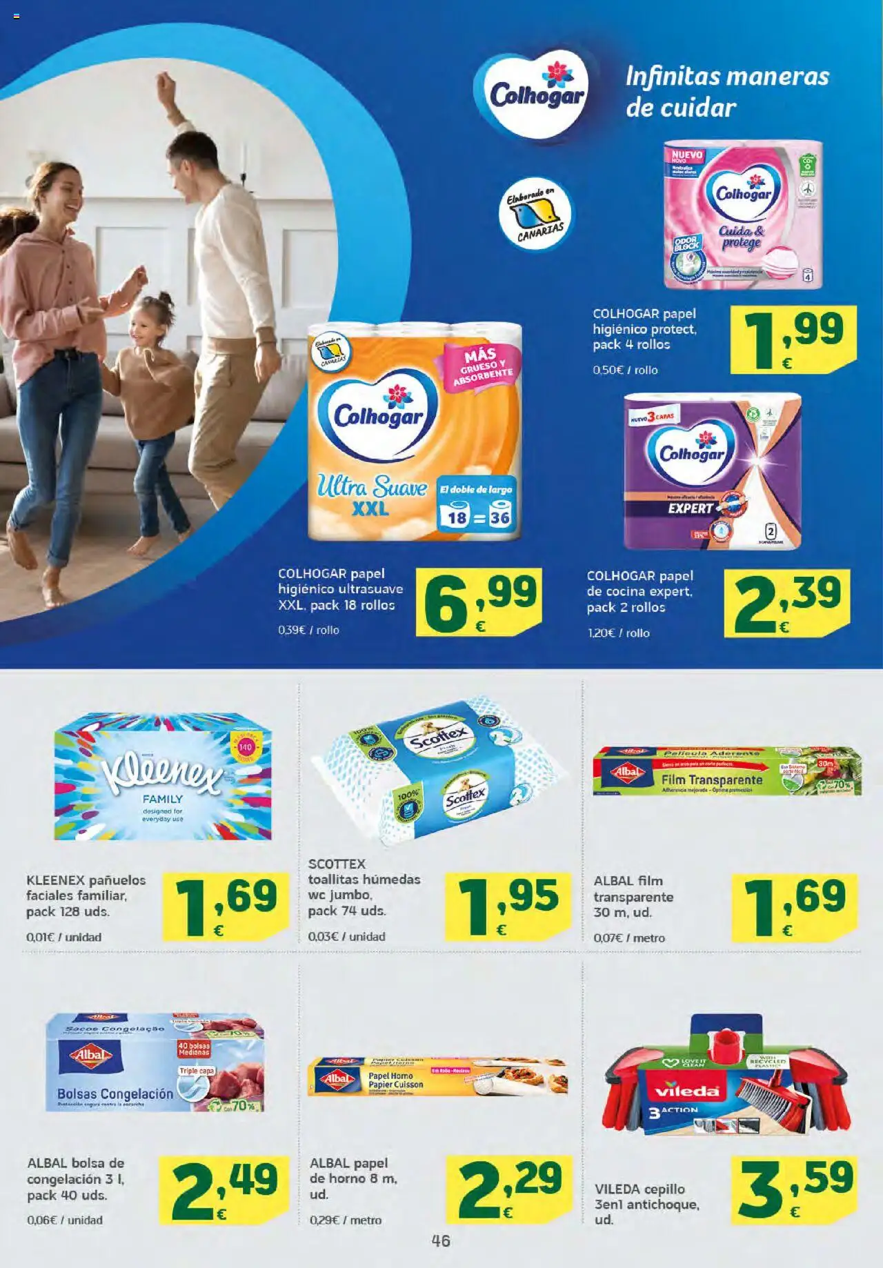 HiperDino folleto │ válido desde el 25.09.2025 | Página: 46 | Productos: Cepillo, Papel higienico, Horno, Cocina