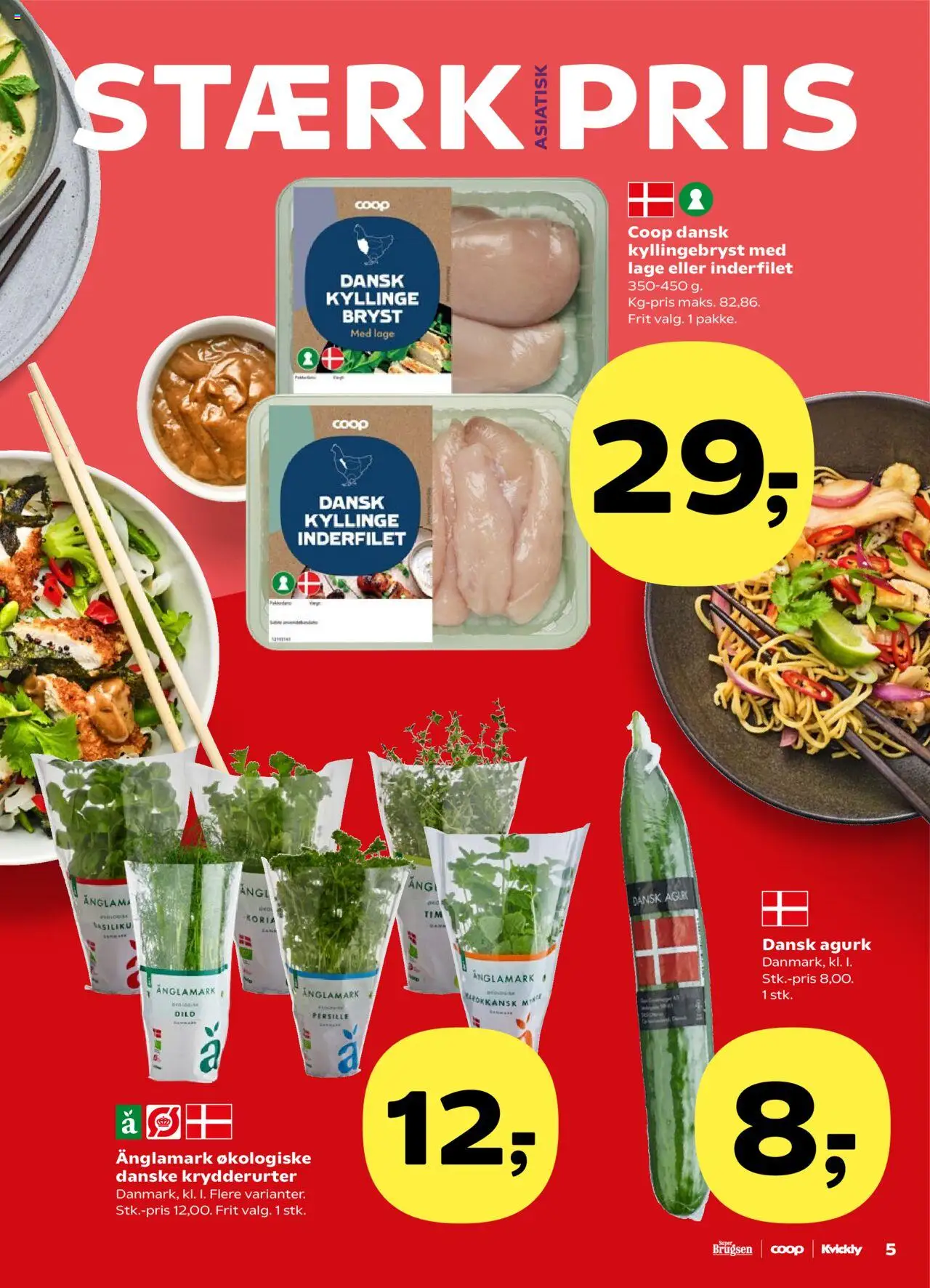 Kvickly tilbudsavis – gyldig fra 19.09.2025 | Side: 5 | Produkter: Dild, Persille