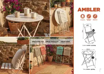 Pré-visualização Espaço Casa folheto Ar Livre 2026 válido de 07.03.2026 | Página: 7 | Produtos: Mesa, Cadeira