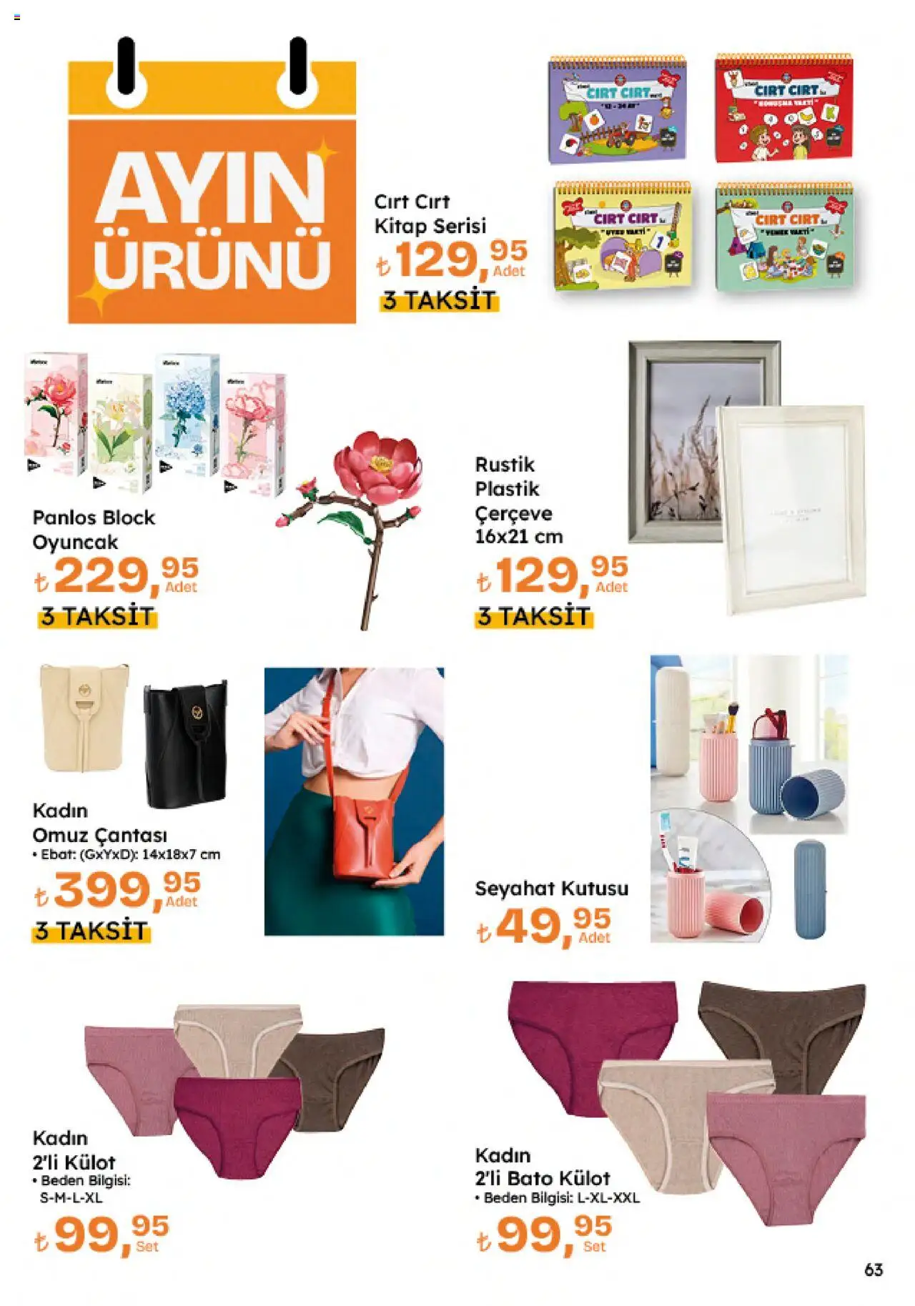 Migros Katalog - 5M Migroskop Dijital - 21.08.2025 tarihinden itibaren geçerlidir | Sayfa: 63 | Ürünler: Külot