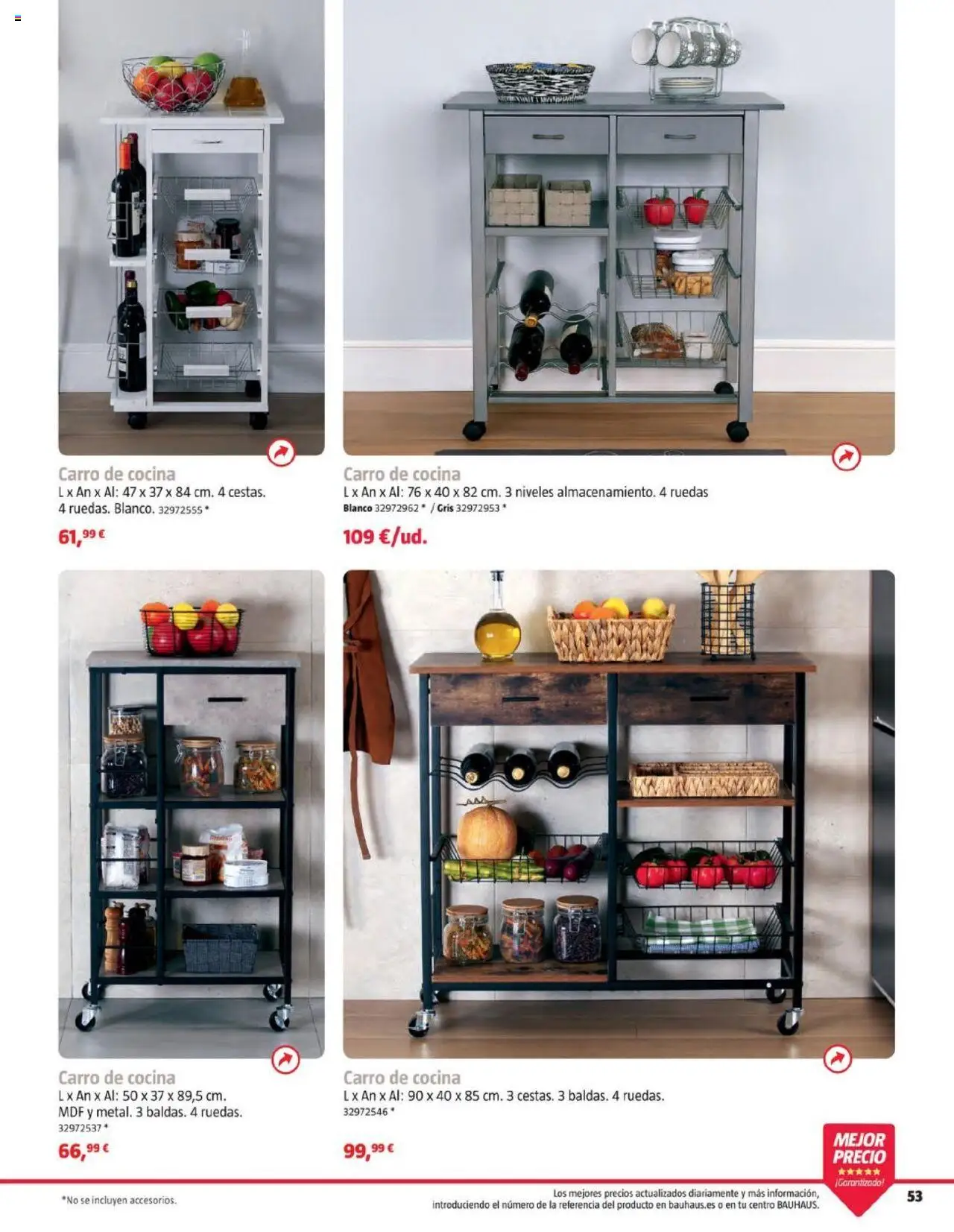 Bauhaus folleto │ válido desde el 05.08.2025 | Página: 53 | Productos: Cocina
