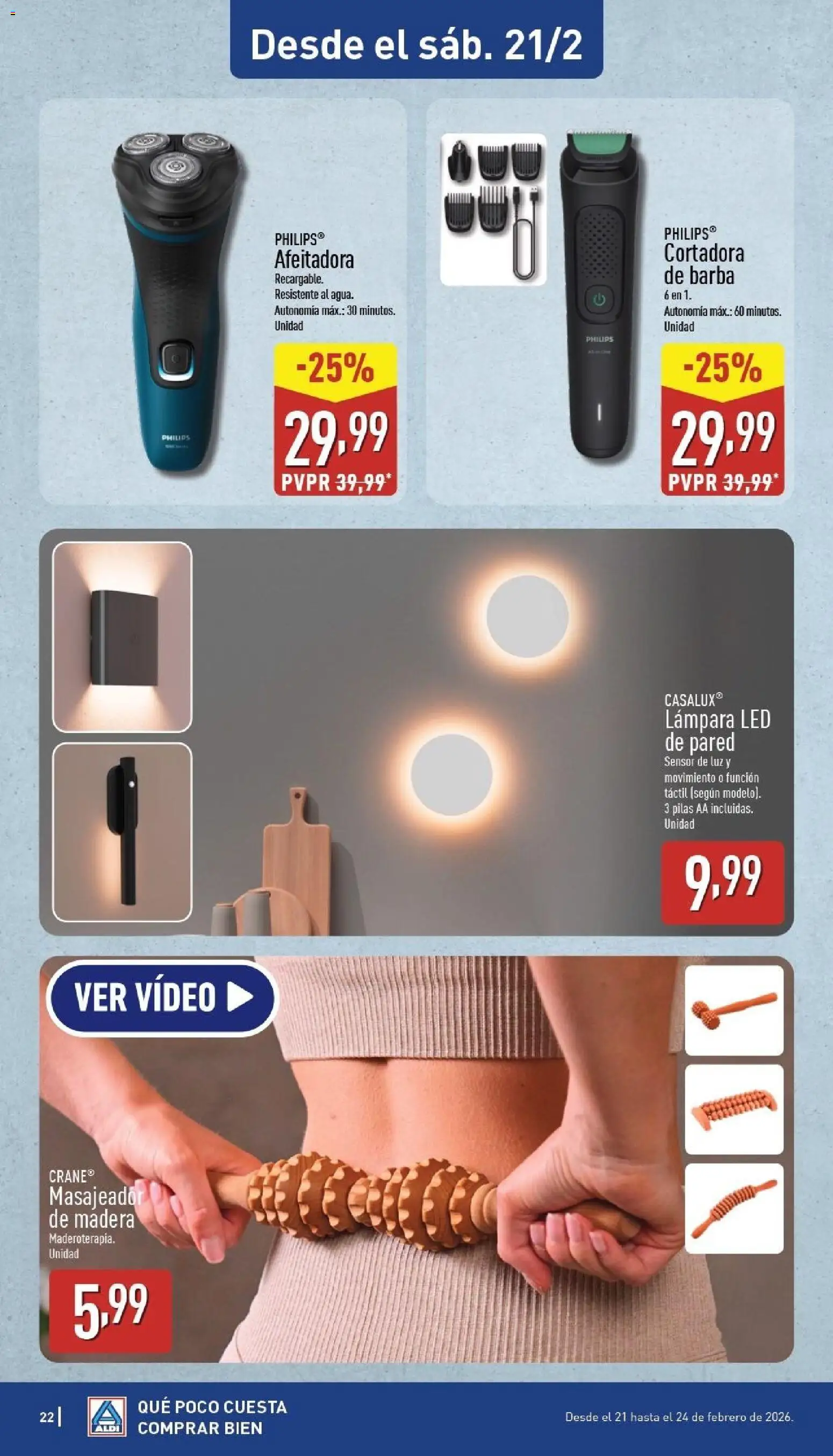 Aldi folleto Península │ válido desde el 16.02.2026 | Página: 22