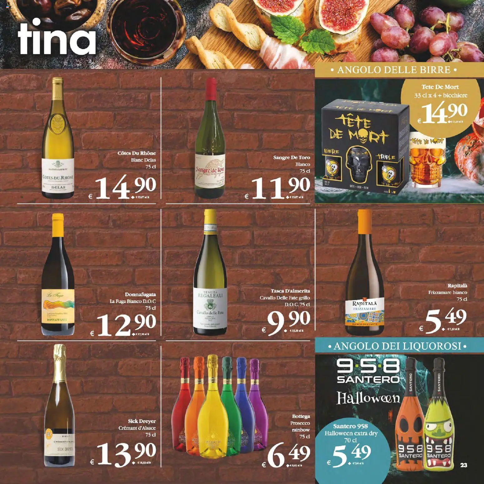 Volantino Decò del 24.10.2025 | Pagina: 23 | Prodotti: Prosecco