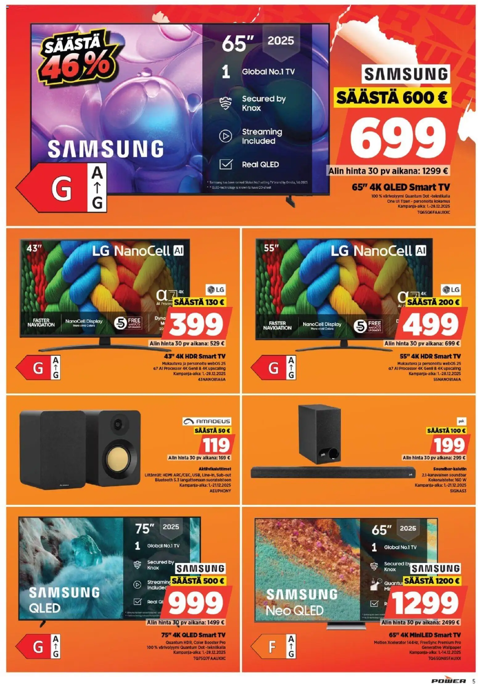 Power tarjoukset – voimassa 24.11.2025 alkaen | Sivu: 5