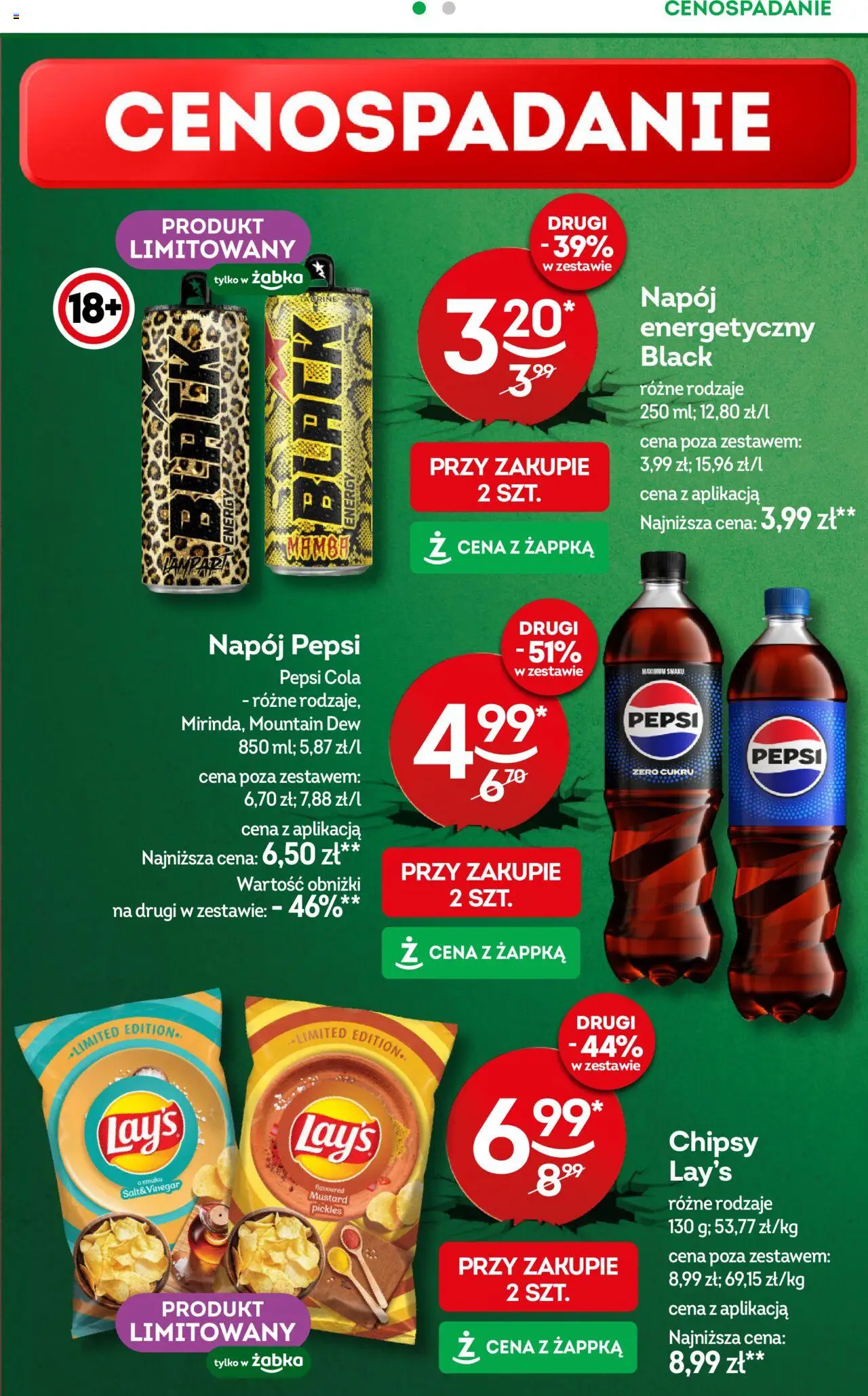 Żabka Gazetka od 21.05.2025 | Strona: 40 | Produkty: Nutella, Sandwich, Milka, Lody