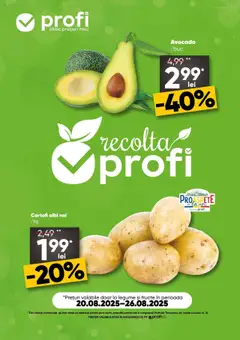 Catalog Profi Fresh Go – previzualizare al pliantului de la Profi valabil de la 20.08.2025