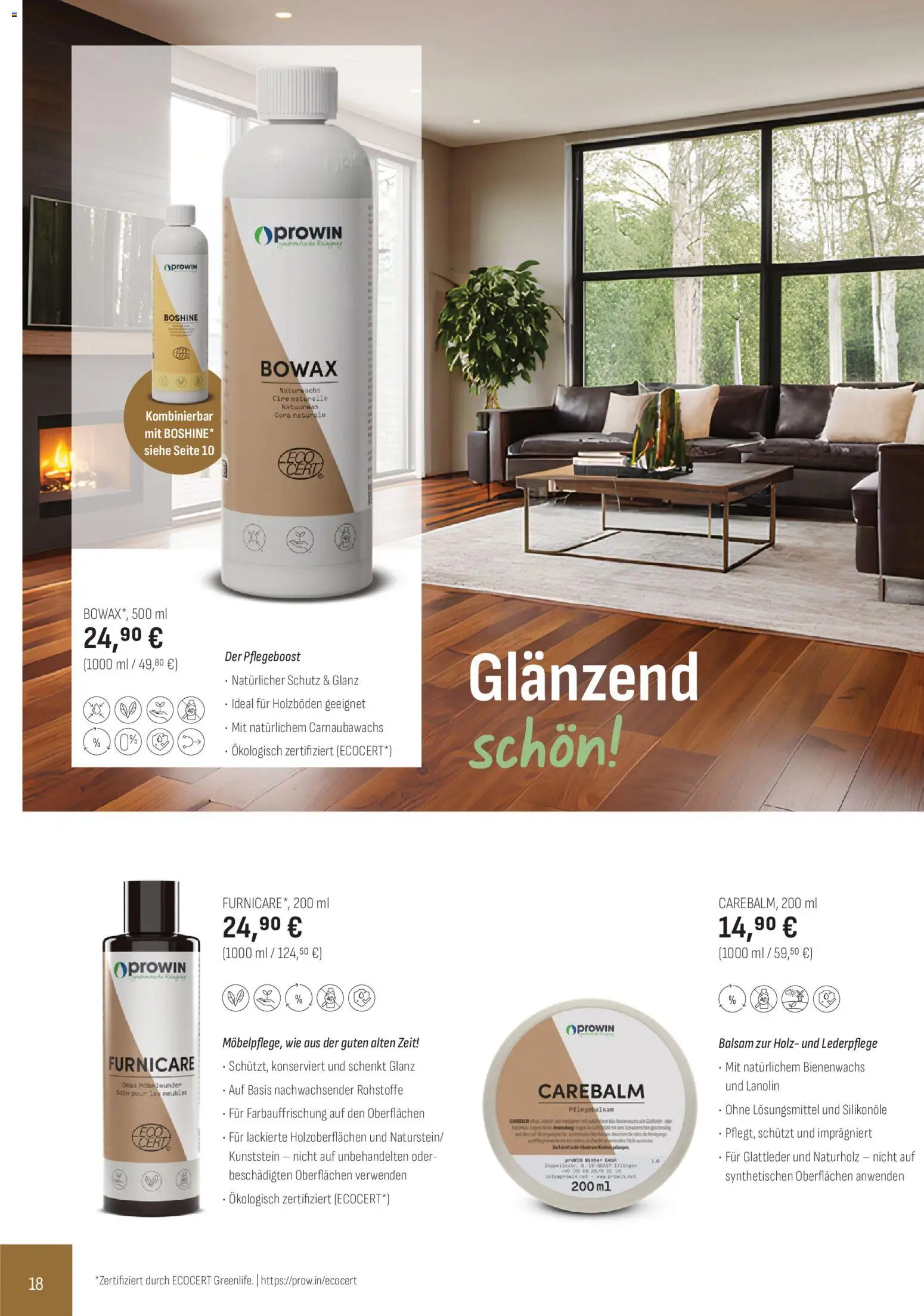 Katalog ProWin Januar/Juni 2026 – gültig ab 01.01.2026 | Seite: 18