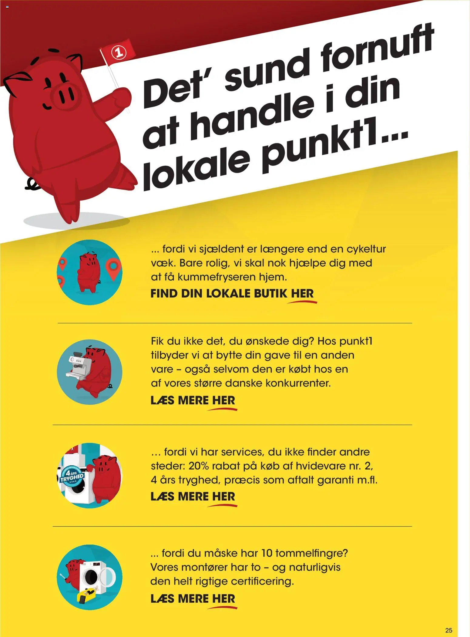 Punkt1 tilbudsavis – gyldig fra 27.12.2025 | Side: 25 | Produkter: Maske, Søm