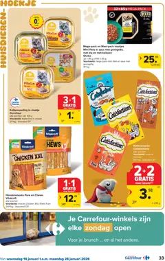 Carrefour folder week 3 - Voorbeeld van een folder van Carrefour, geldig van 14.01.2026 | Pagina: 33
