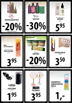 Tuuri-mainoslehti voimassa 11.03.2026 alkaen | Sivu: 14 | Tuotteet: Shampoo, Seerumi, Sivellin
