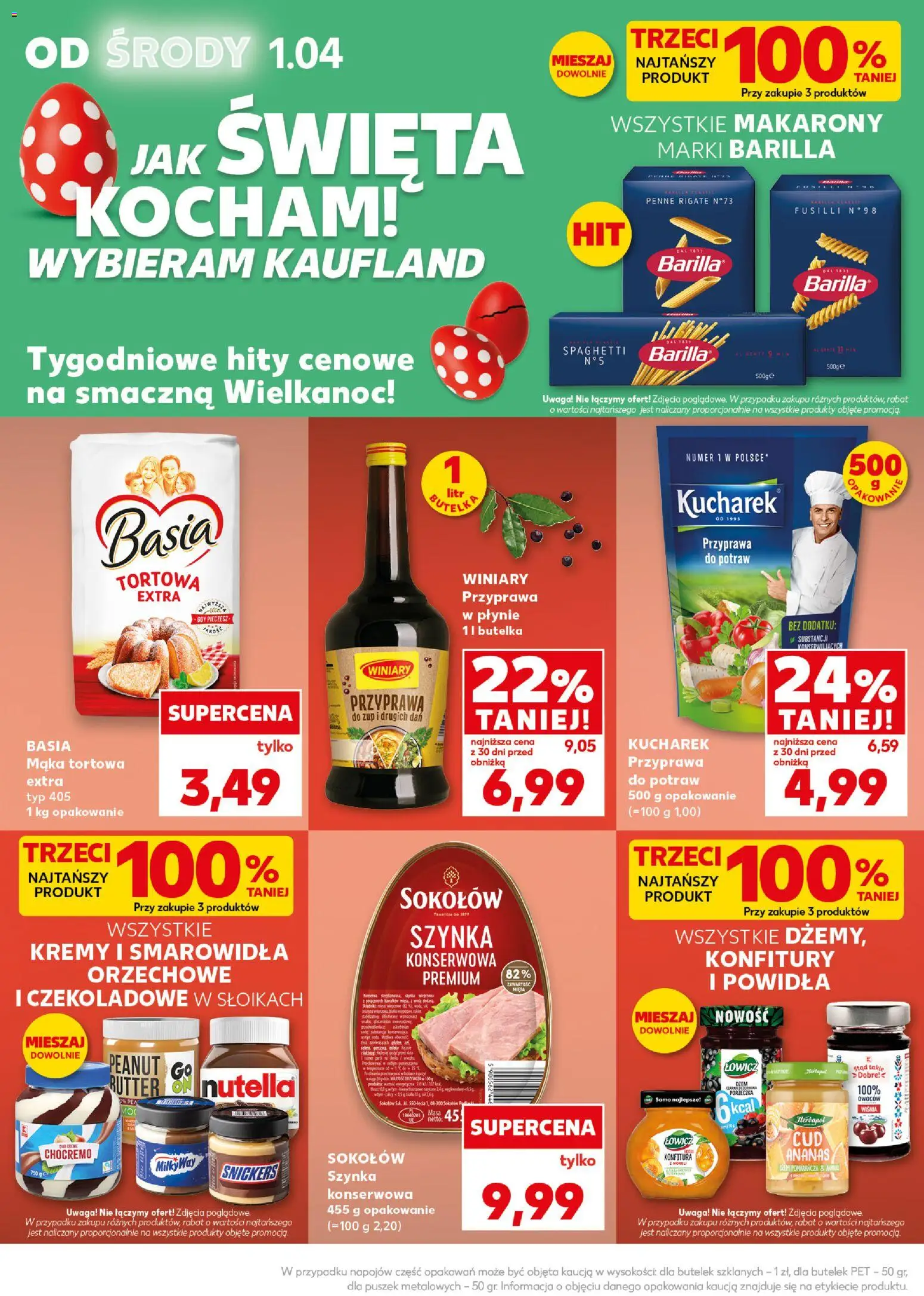 Kaufland Polsko leták - Mocny start od 07.04.2026 | Strana: 10 | Produkty: Penne, Ananas, Makarony