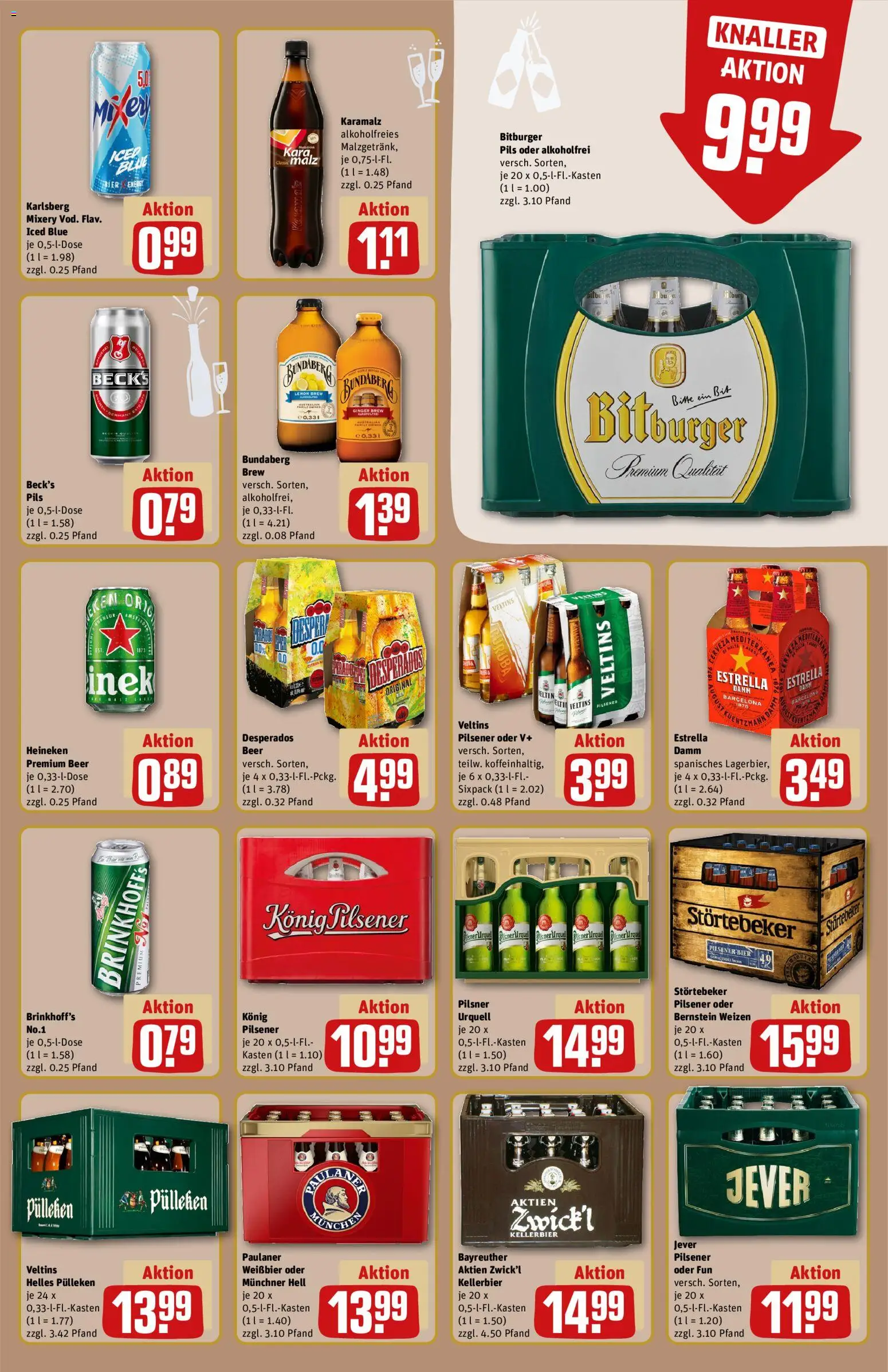 Rewe ihr Kaufpark Prospekt 	 – gültig ab 22.12.2025 | Seite: 19 | Produkte: Helles pulleken, Bitburger, Heineken, Veltins
