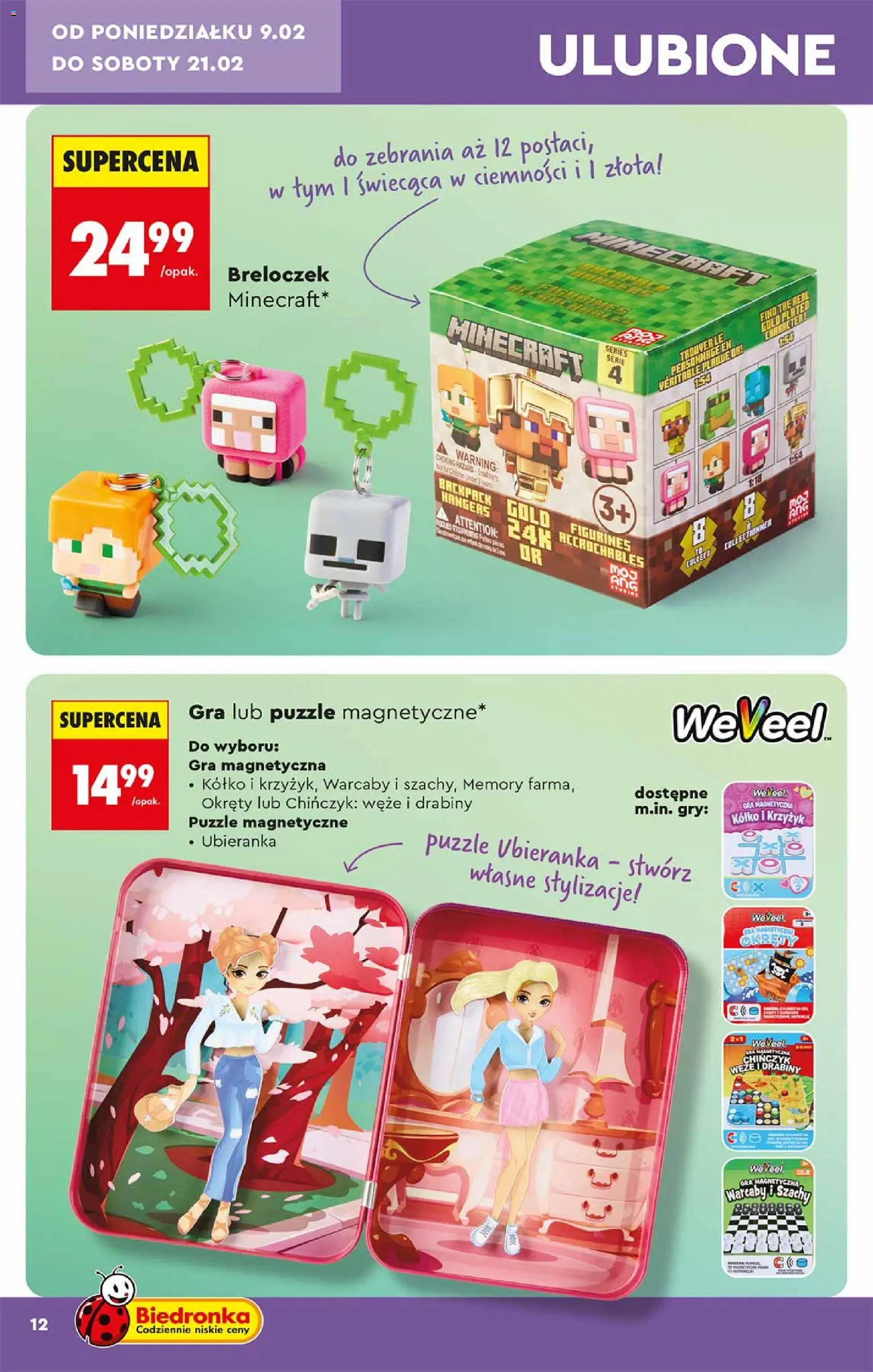 Biedronka gazetka - Hity i inspiracje od 07.02.2026 | Strona: 12