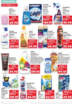 Kaufland leták - Chomutov od 16.07.2025 | Strana: 44 | Produkty: Wc blok, Osvěžovač vzduchu, Koupelna, Kuchyně