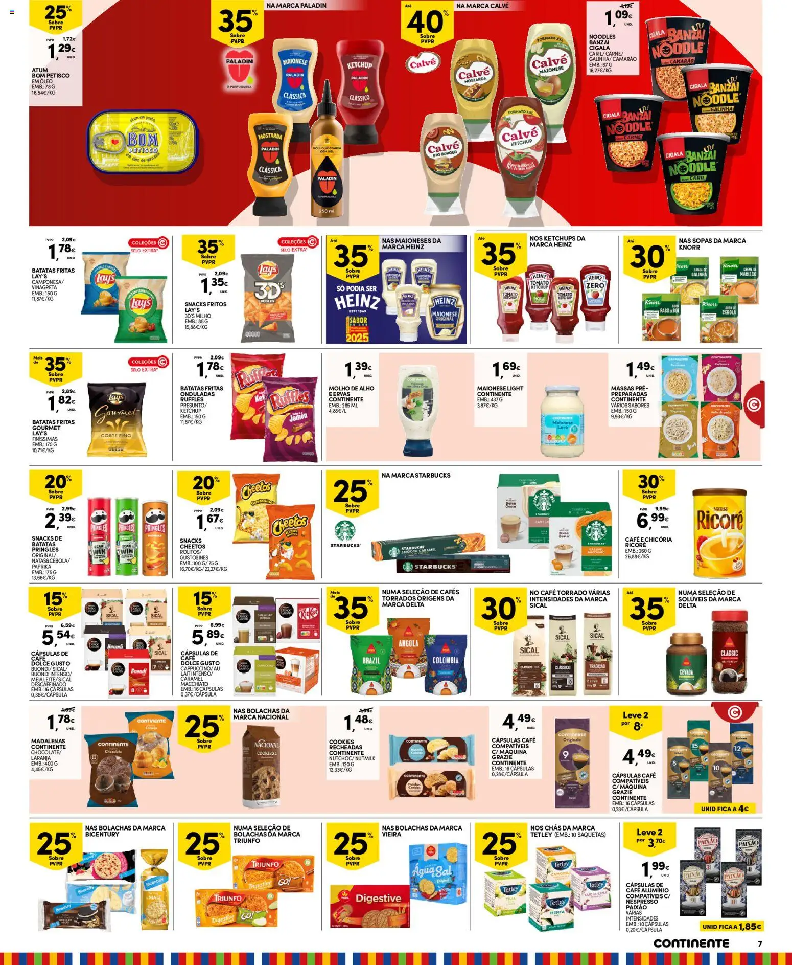 Continente - Madeira │ válido de 27.01.2026 | Página: 7 | Produtos: Atum, Knorr, Café, Mel
