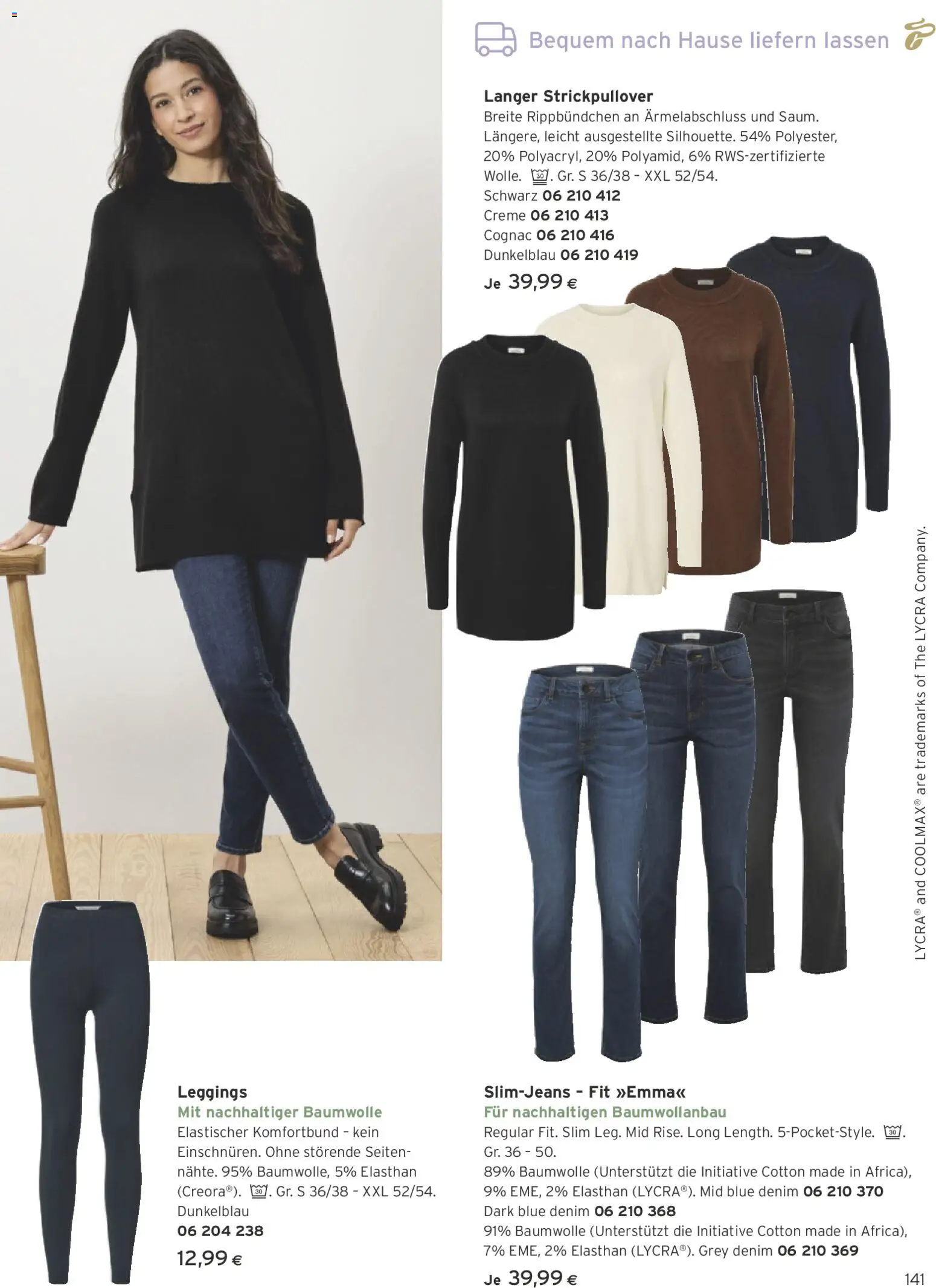 Tchibo Eduscho Tchibo Katalog: Advent 2025 gültig ab 13.11.2025 | Seite: 141 | Produkte: Leggings, Creme