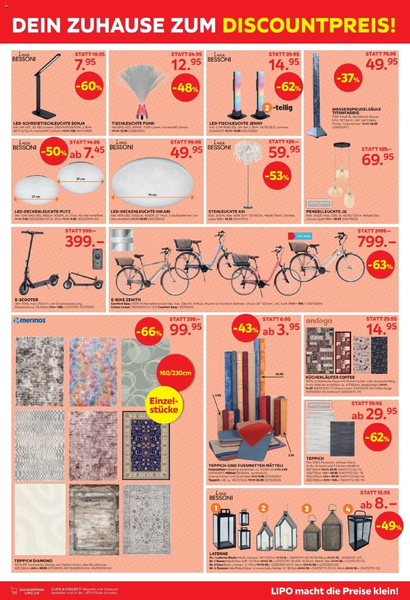 Lipo Aktionen Sale – gültig ab 23.12.2025 | Seite: 7 | Produkte: Korb, Teppich