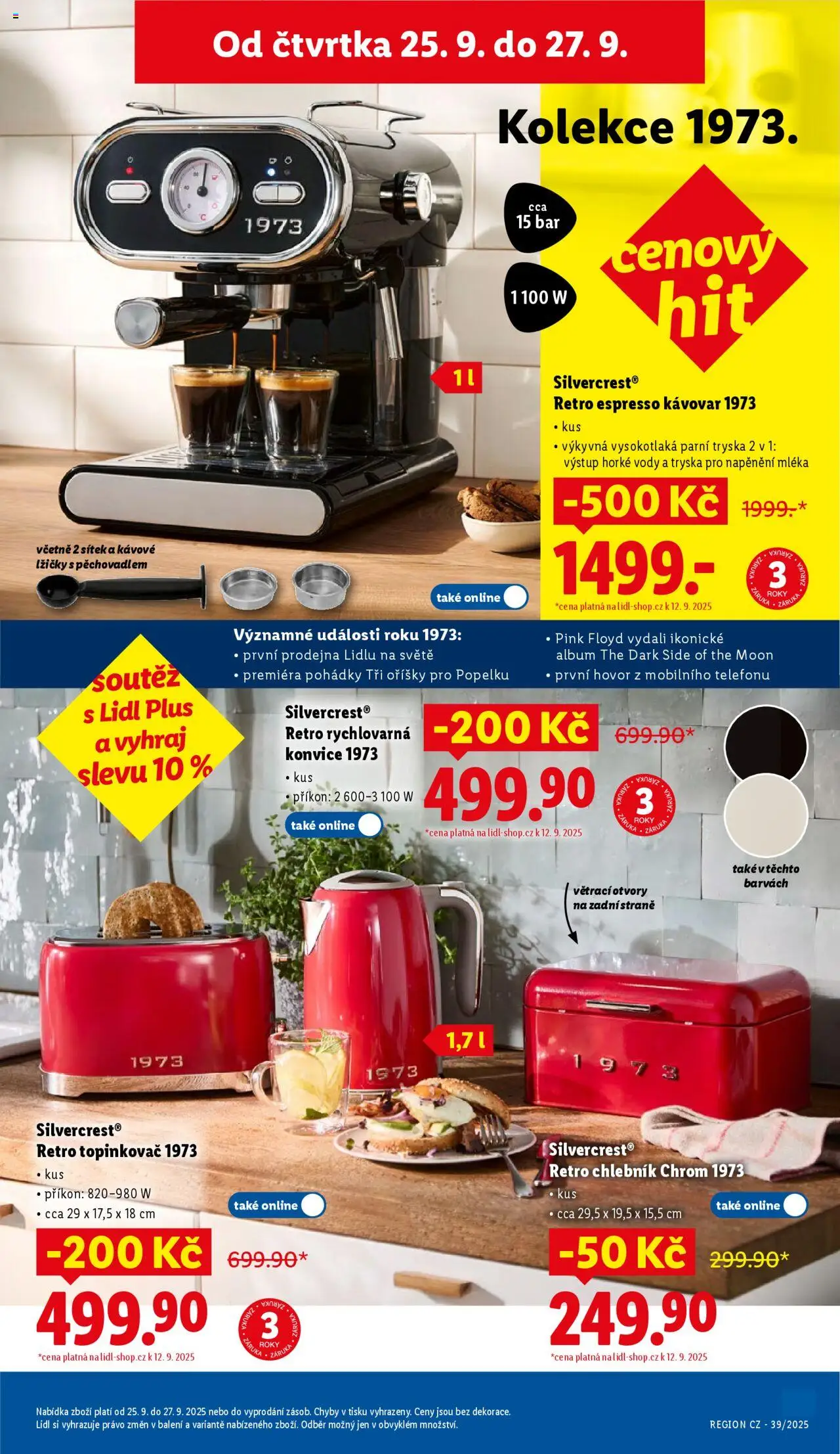 Lidl leták - Spotřební zboží od 22.09.2025 | Strana: 29 | Produkty: Chlebník, Oříšky, Rychlovarná konvice, Topinkovač