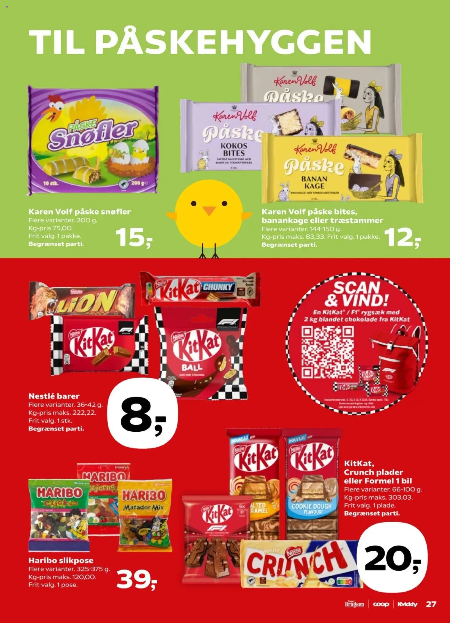 Super Brugsen tilbudsavis – gyldig fra 27.02.2026 | Side: 29 | Produkter: Chokolade, Rygsæk