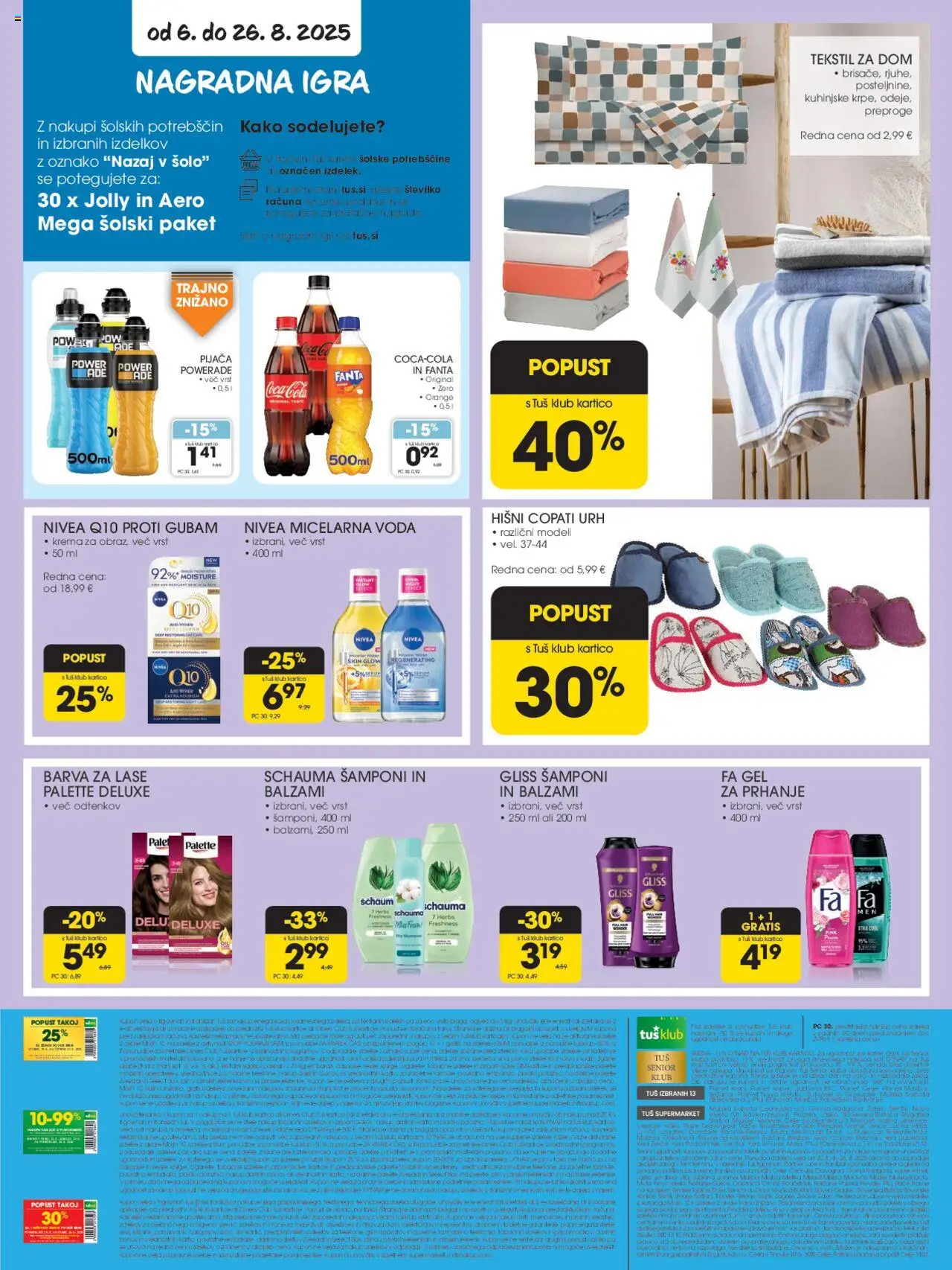 Tuš katalog │ velja od 20.08.2025 | Stran: 15 | Izdelki: Igra, Barva za lase, Micelarna voda, Barva