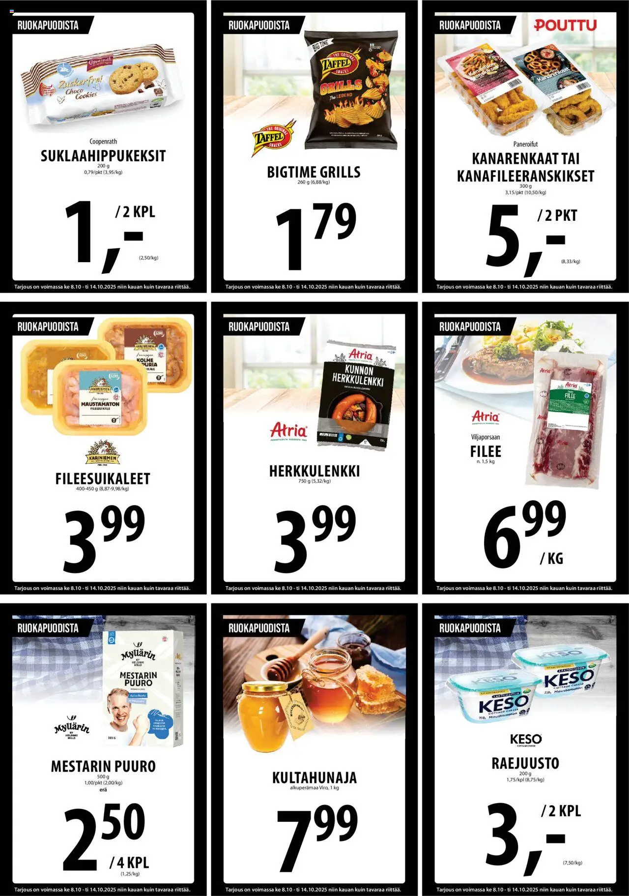 Tuuri tarjoukset – voimassa 08.10.2025 alkaen | Sivu: 22 | Tuotteet: Raejuusto