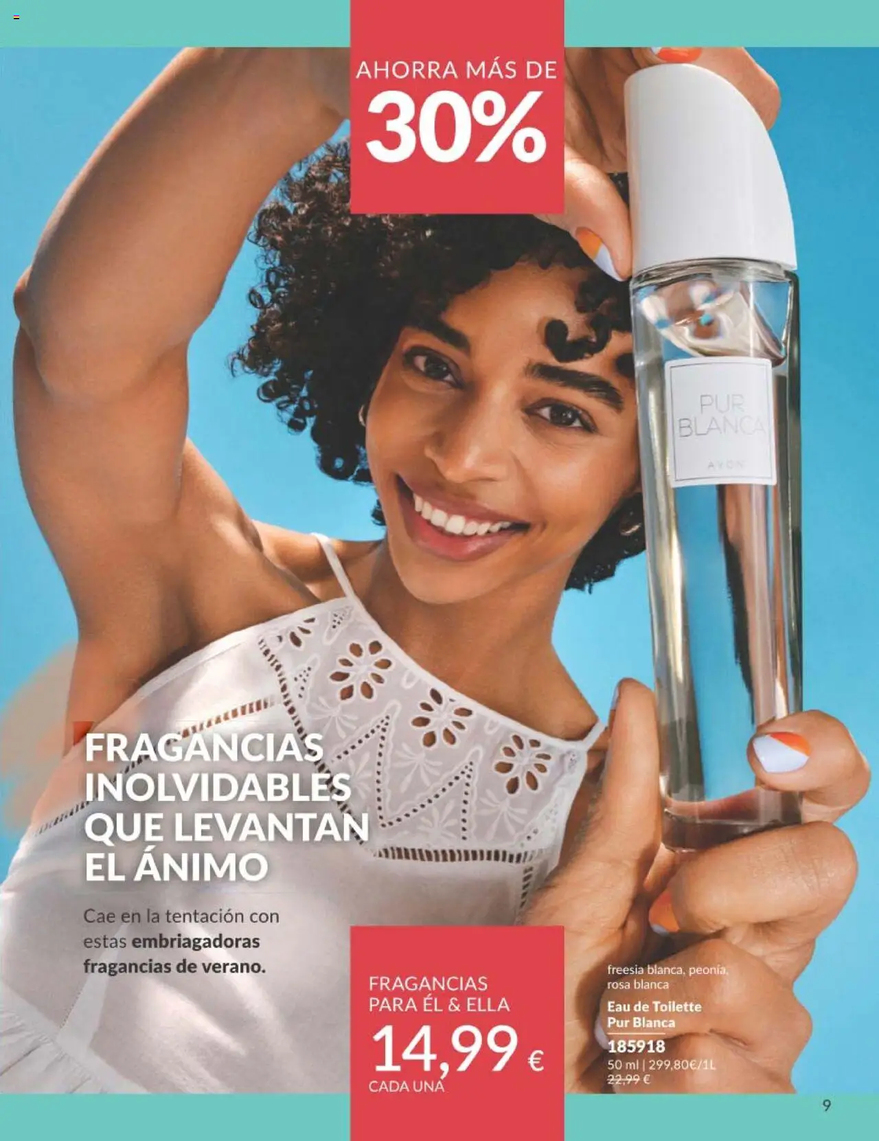 Catálogo AVON campaña 7 │ válido desde el 01.07.2025 | Página: 9 | Productos: Eau de toilette