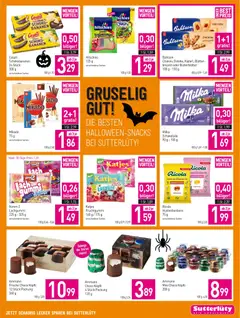 Sutterlüty Flugblatt ab 22.10.2025 gültig | Seite: 19 | Produkte: Zucker, Joghurt, Schokolade, Bananen