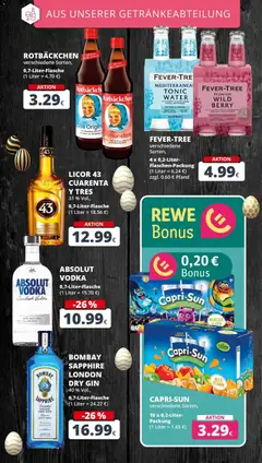 Rewe Prospekt Bergheim	 ab 30.03.2026 gültig | Seite: 21 | Produkte: Capri sun, Monster, Rhabarber, Vodka