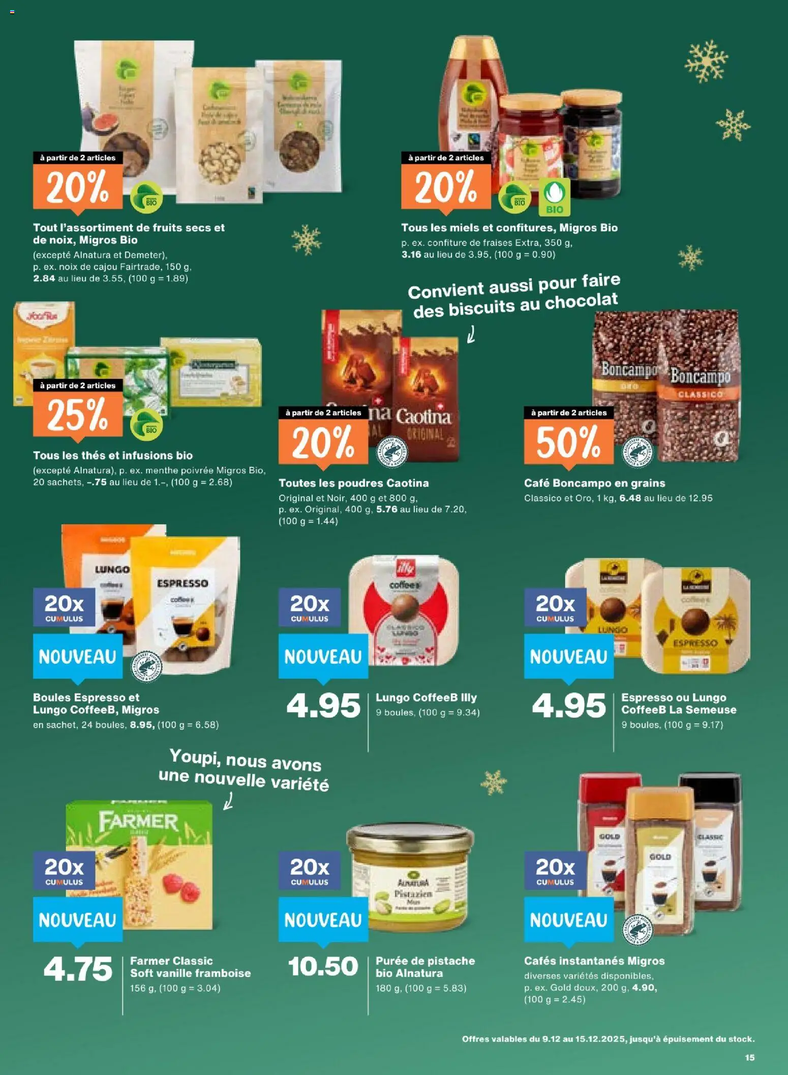 Migros Aktionen FR – gültig ab 09.12.2025 | Seite: 15