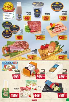 COOP Szolnok akciós ujság - amely érvényes a következő dátumtól: 17.07.2025 | Oldal: 3 | Termékek: Mozzarella, Parmezán sajt, Aludttej, Sajt