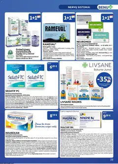 BENU leidinys galioja nuo 01.03.2026 | Puslapis: 23