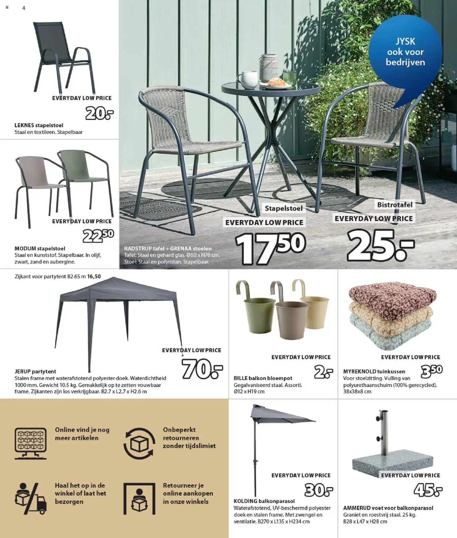 {H1} | Pagina: 4 | Producten: Gewicht, Tafel, Stoel