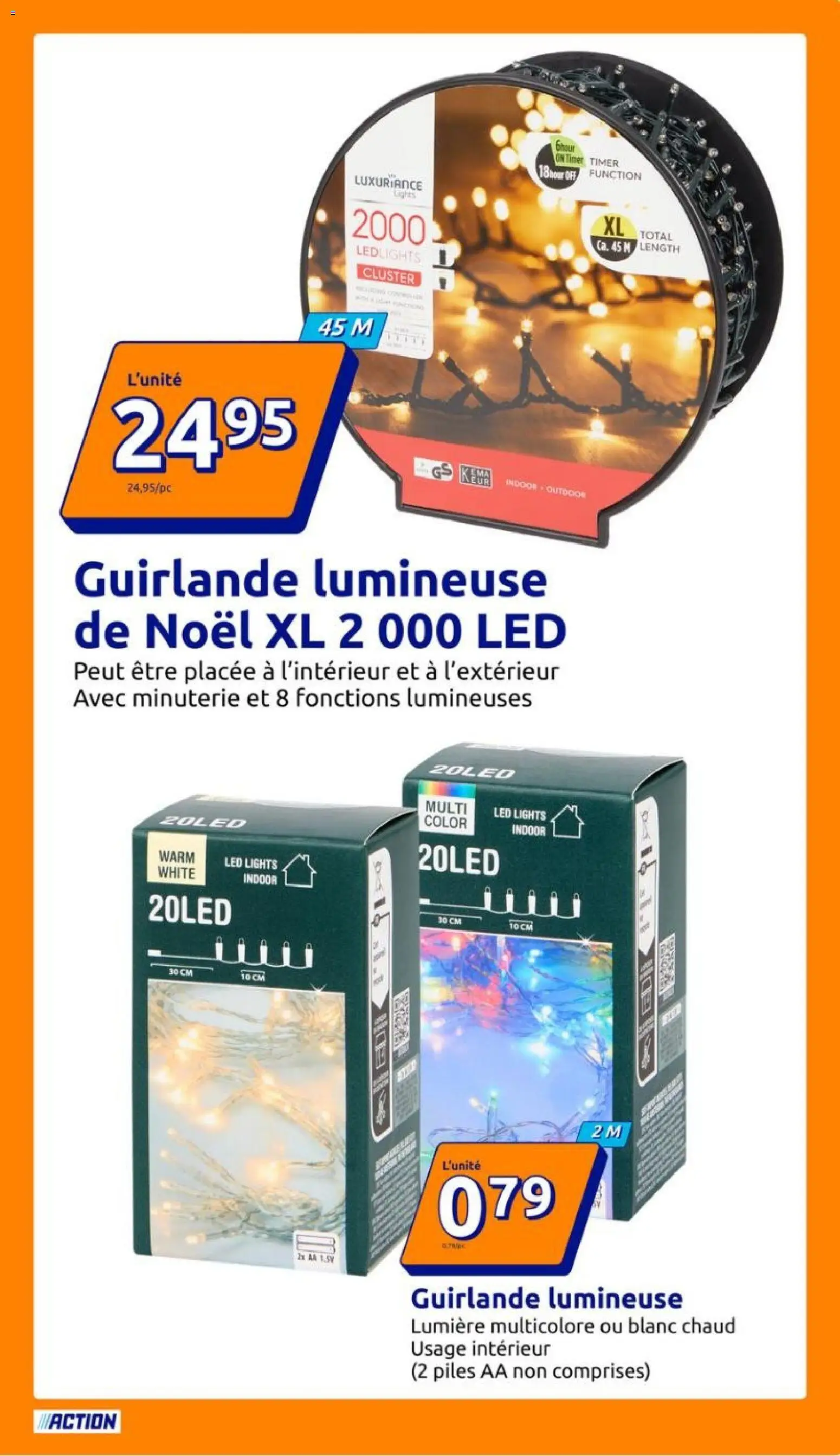 {H1} | Page: 19 | Produits: Guirlande lumineuse, Piles
