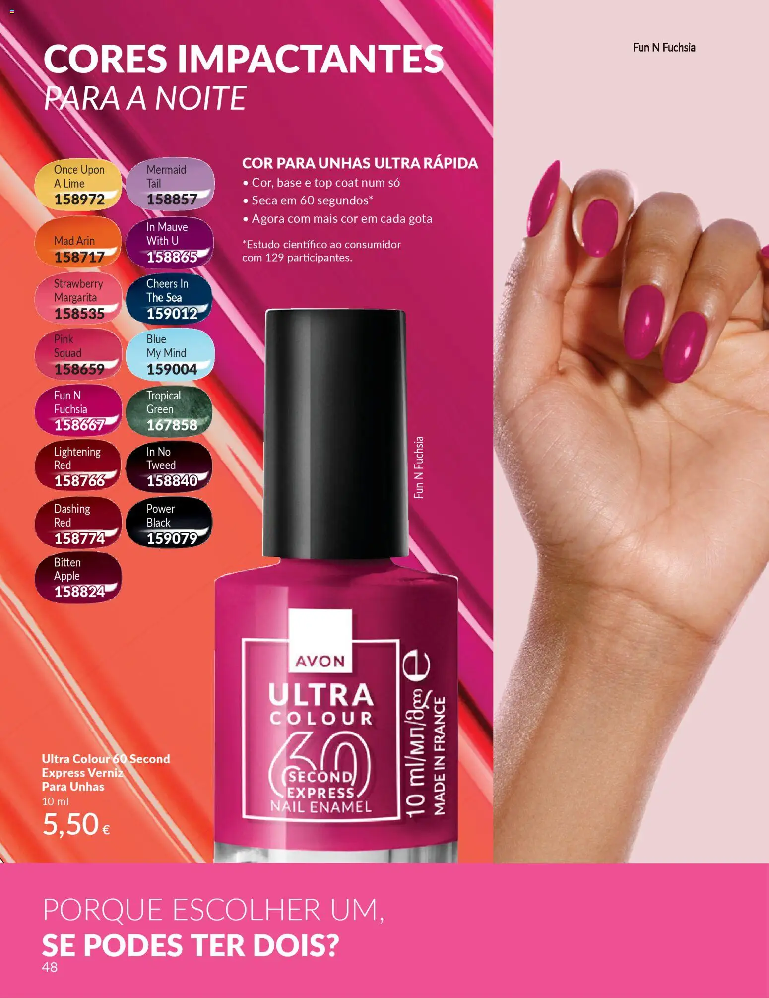 Catálogo Avon Campanha 3 │ válido de 01.03.2026 | Página: 48 | Produtos: Top, Base, Verniz