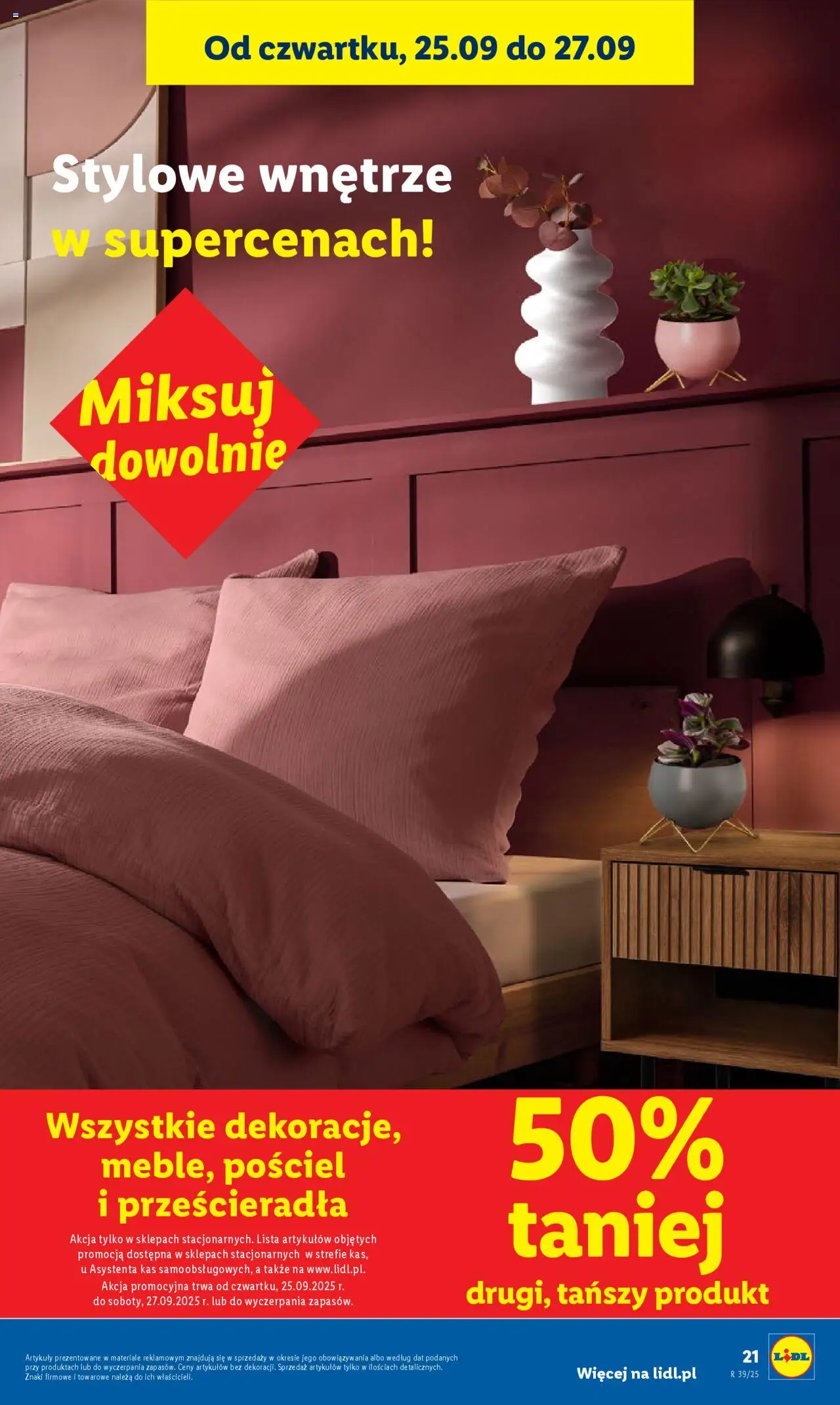 Lidl Katalog od 22.09.2025 | Strona: 27 | Produkty: Pościel