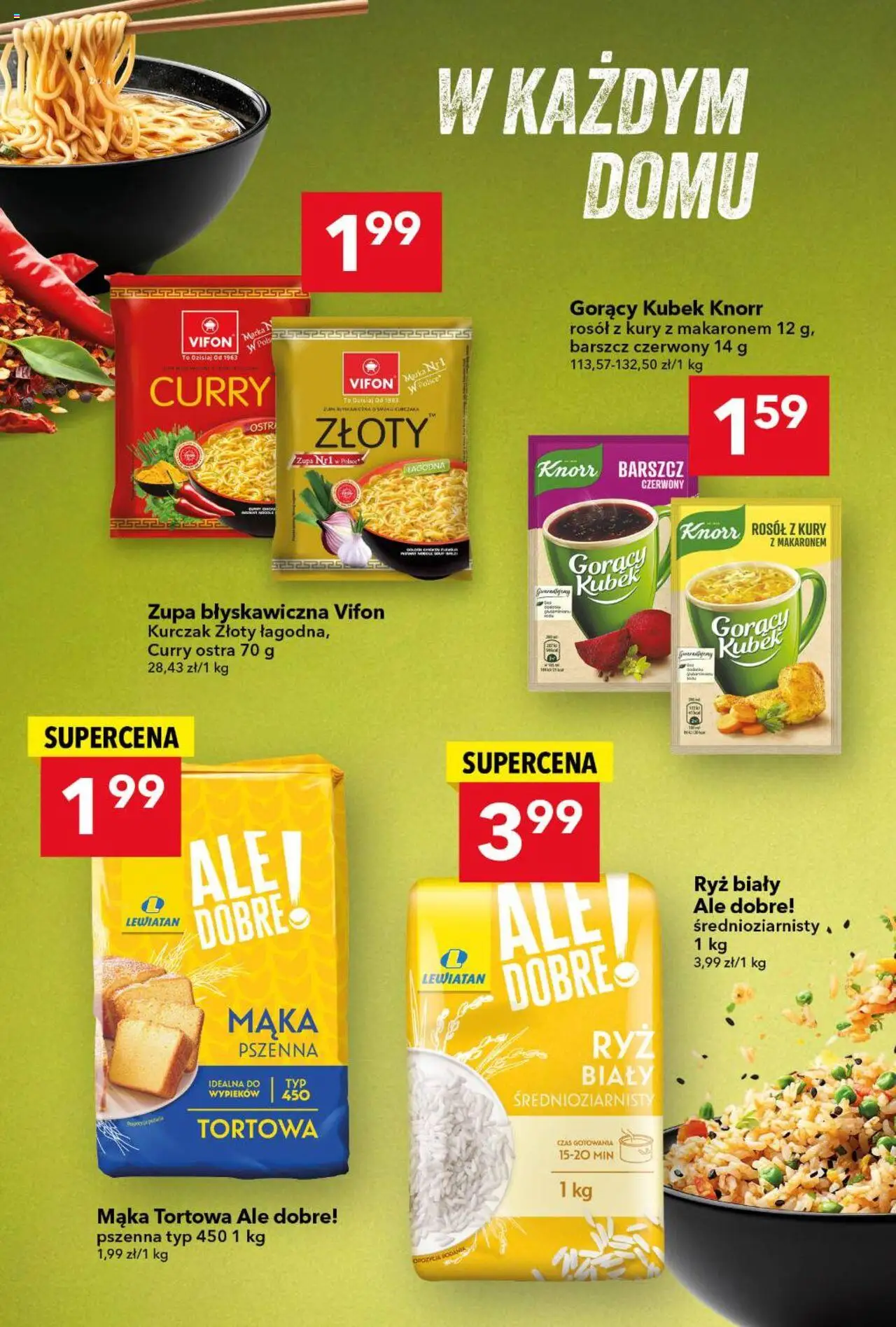 Lewiatan gazetka od 13.08.2025 | Strona: 8 | Produkty: Kurczak, Vifon, Zupa, Ryż